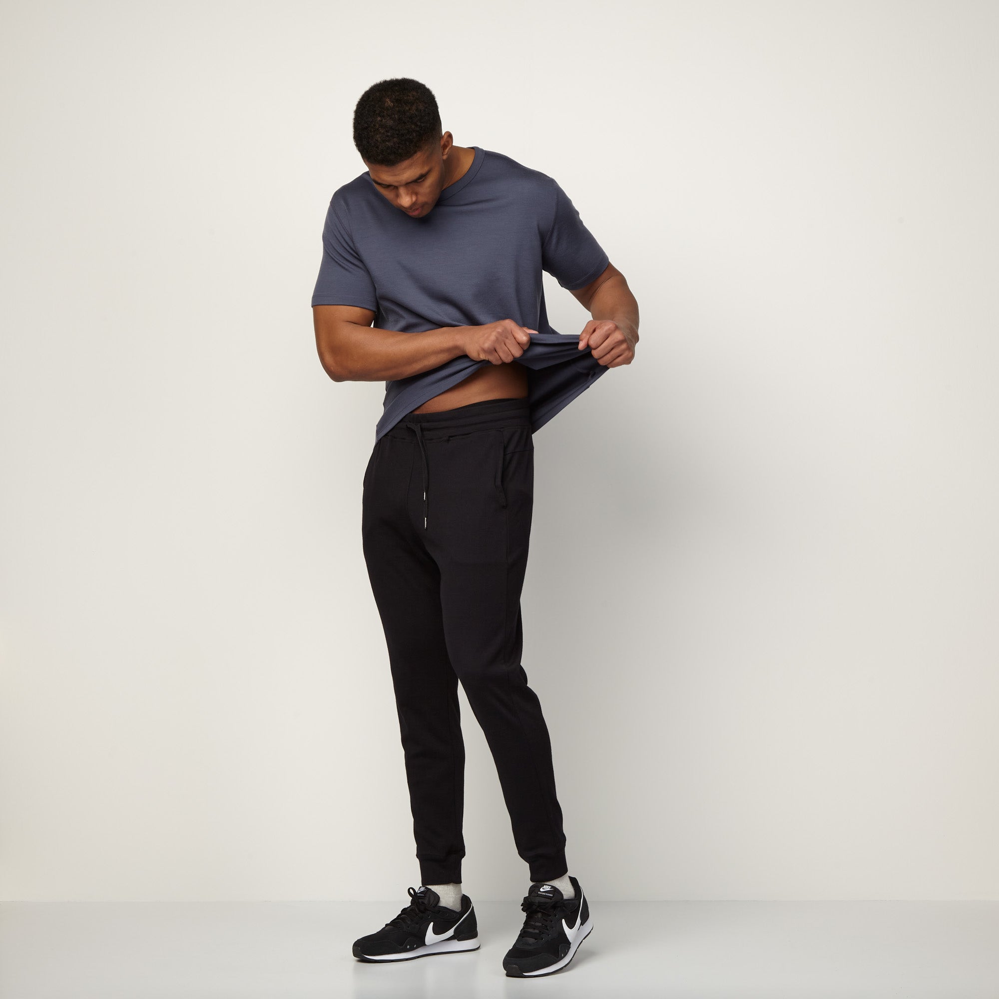 Pantalon de jogging interlock pour homme
