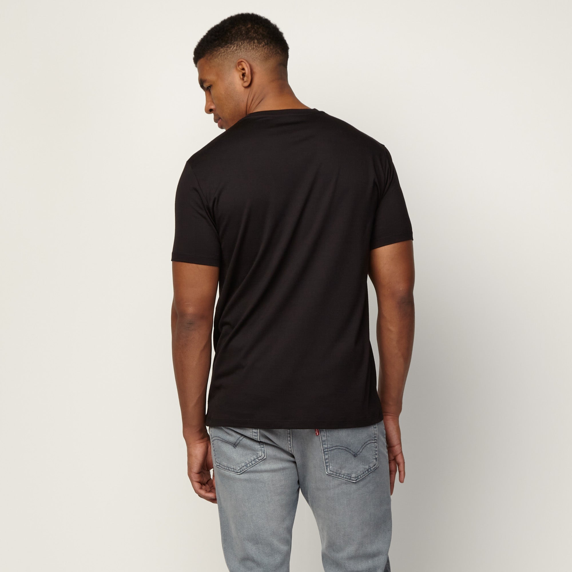 T-shirt ras du cou Signature pour homme