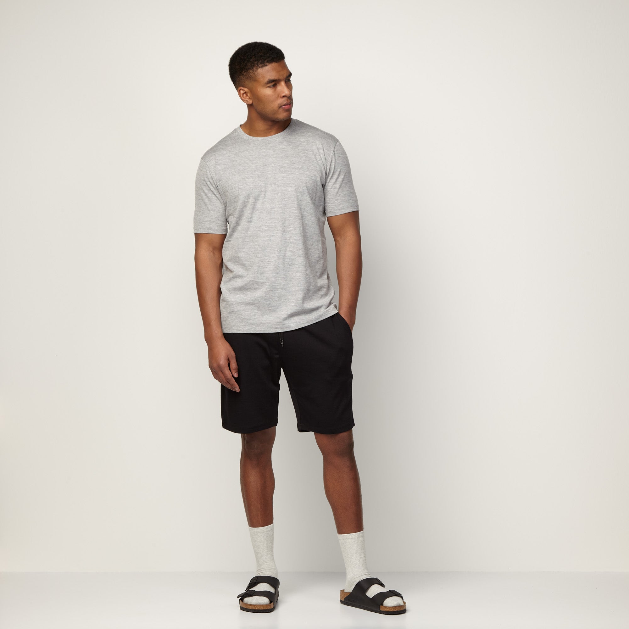 T-shirt ras du cou Signature pour homme