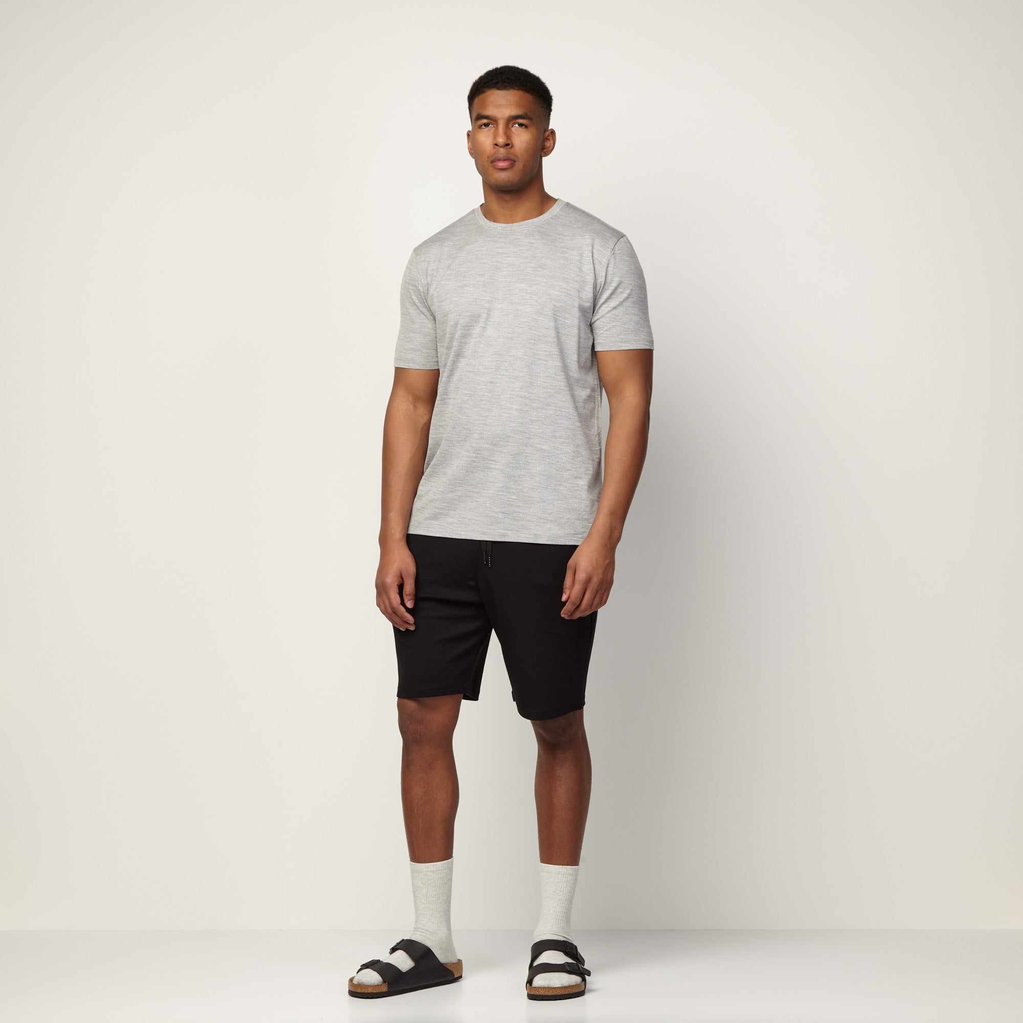 T-shirt ras du cou Signature pour homme