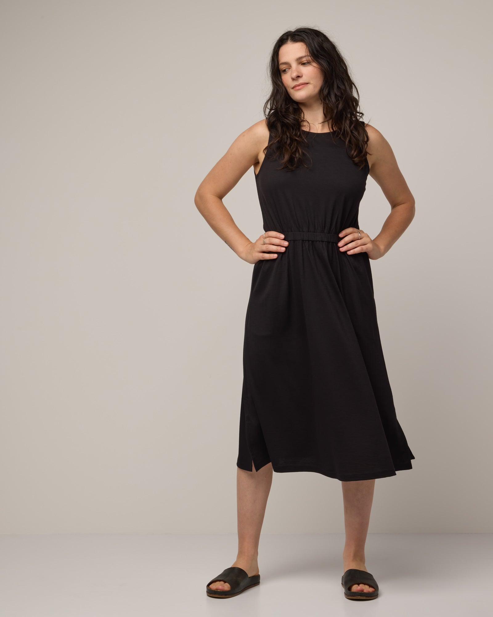 Robe ajustée et évasée Sofia