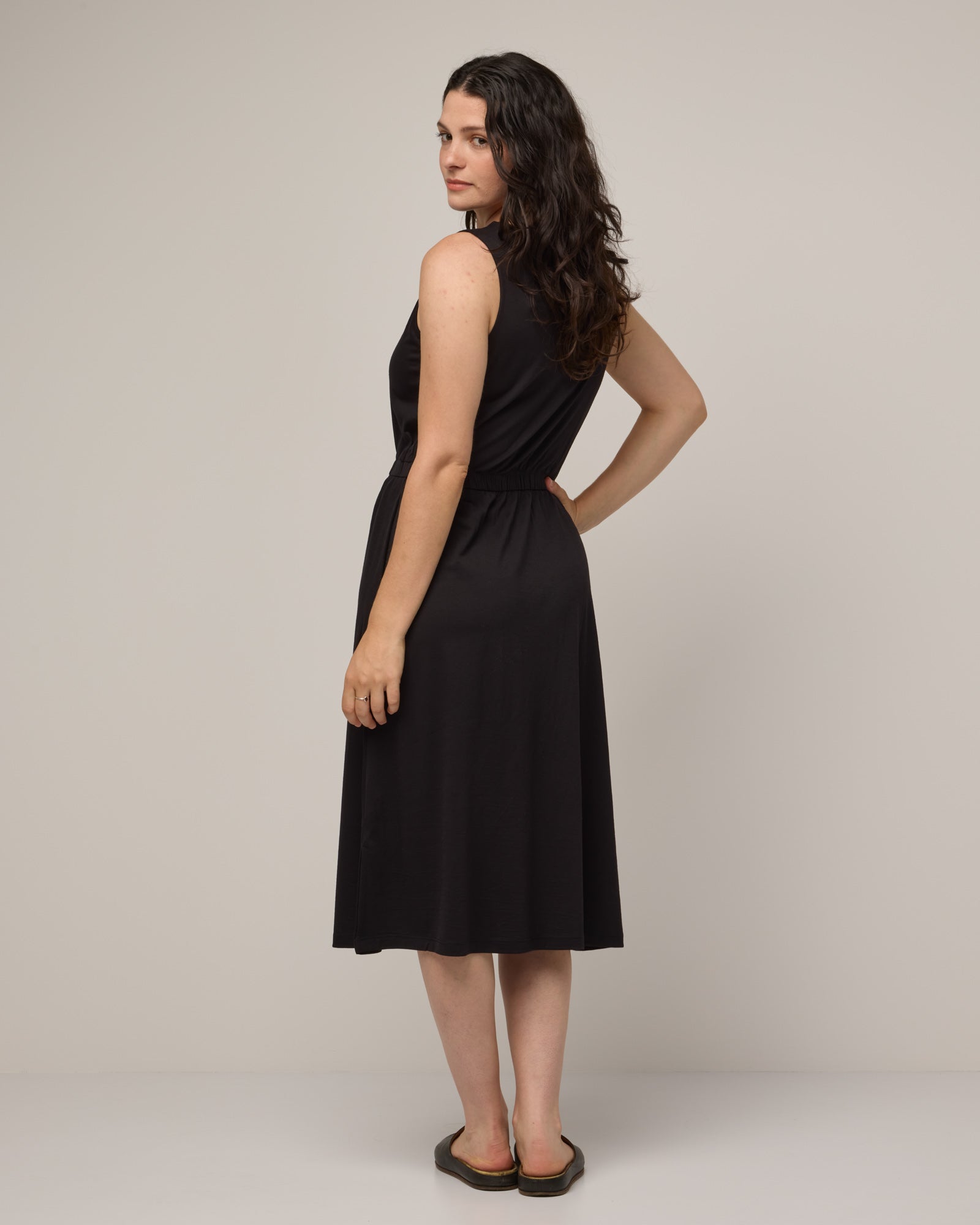 Robe ajustée et évasée Sofia