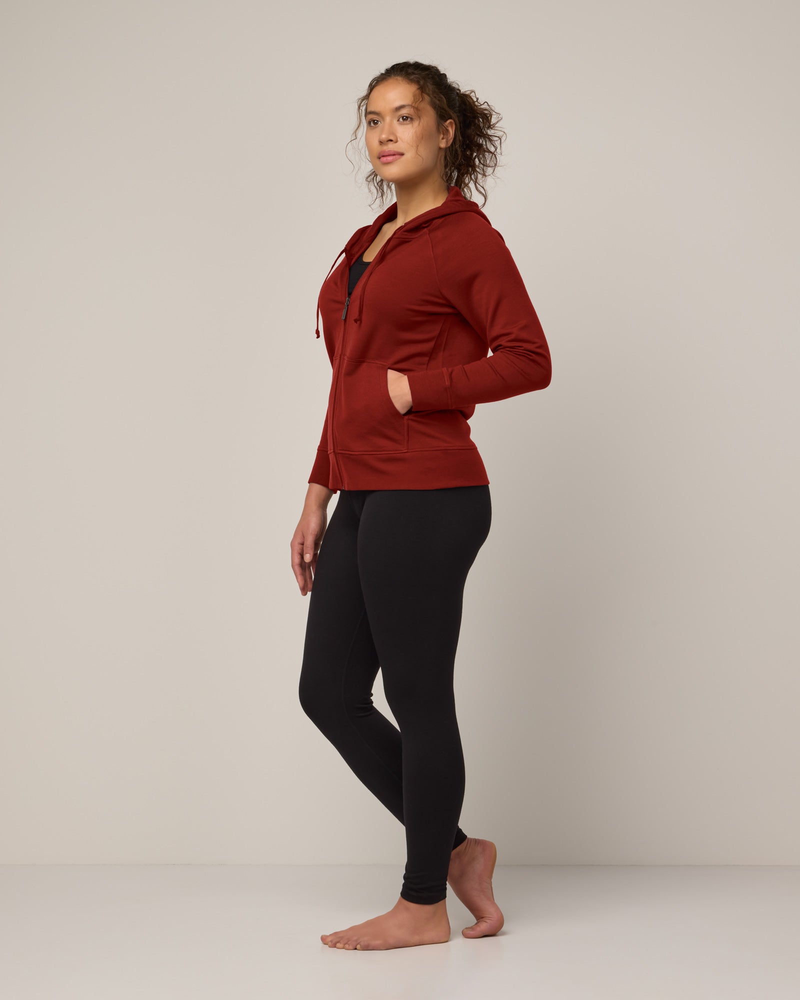 Sweat à capuche entièrement zippé Aspen