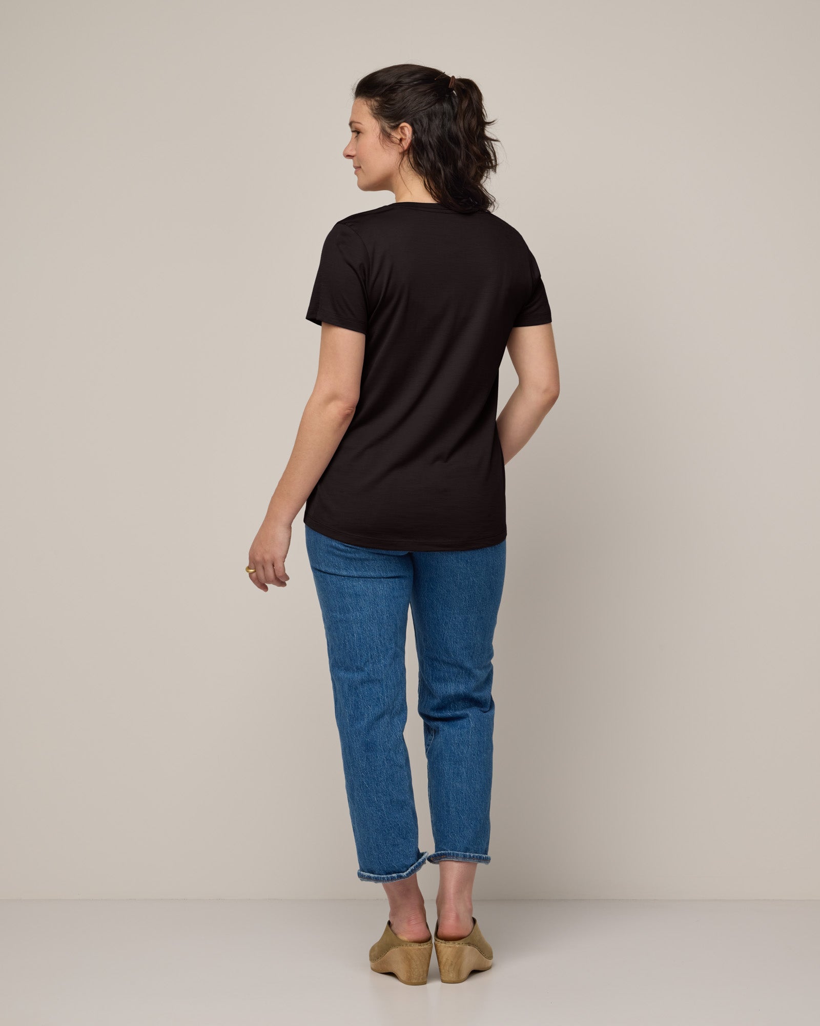 T-shirt à col rond Stella Signature