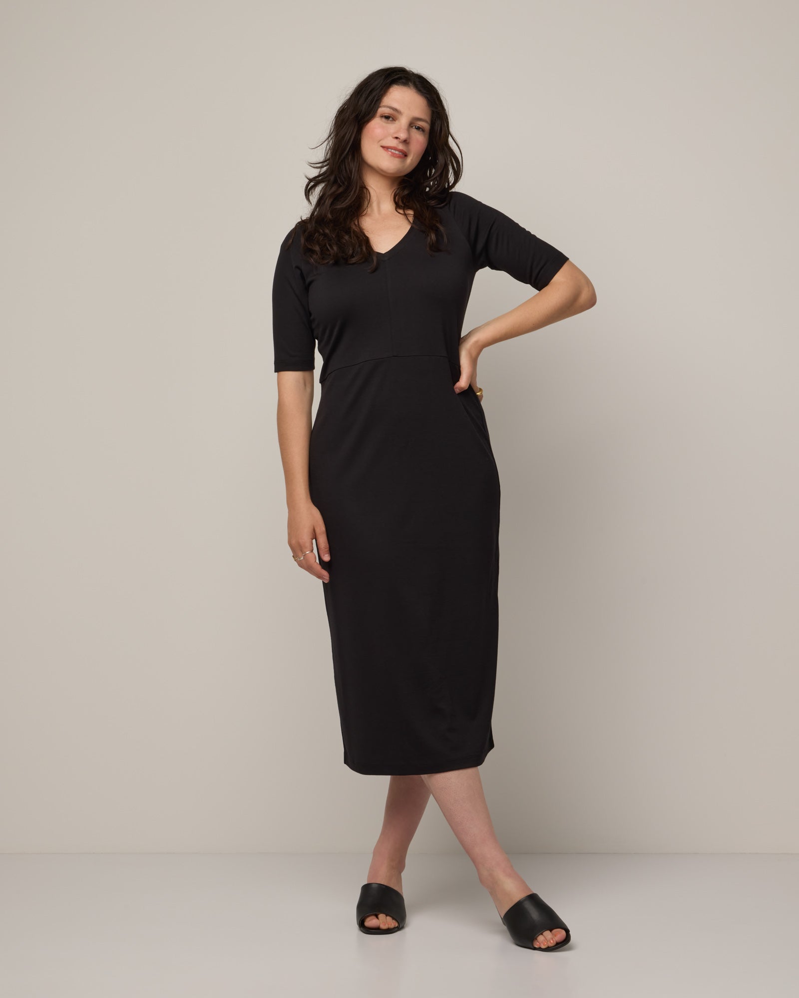 Robe ajustée London