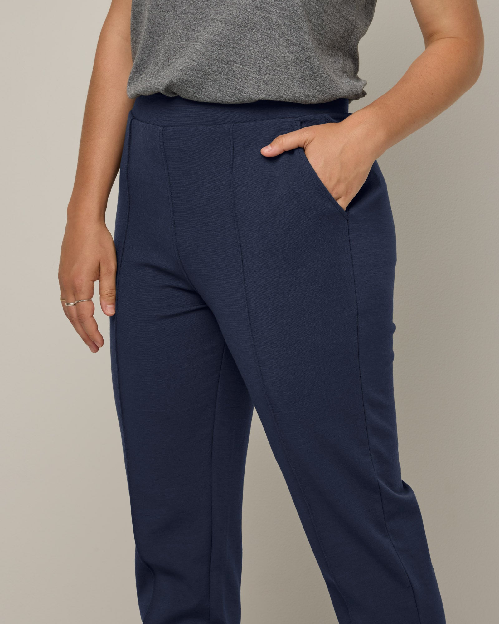 Pantalon Rosso Straight Ponte