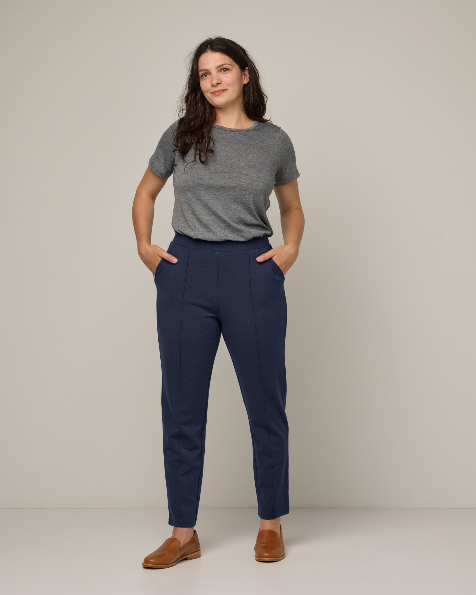 Pantalon Rosso Straight Ponte