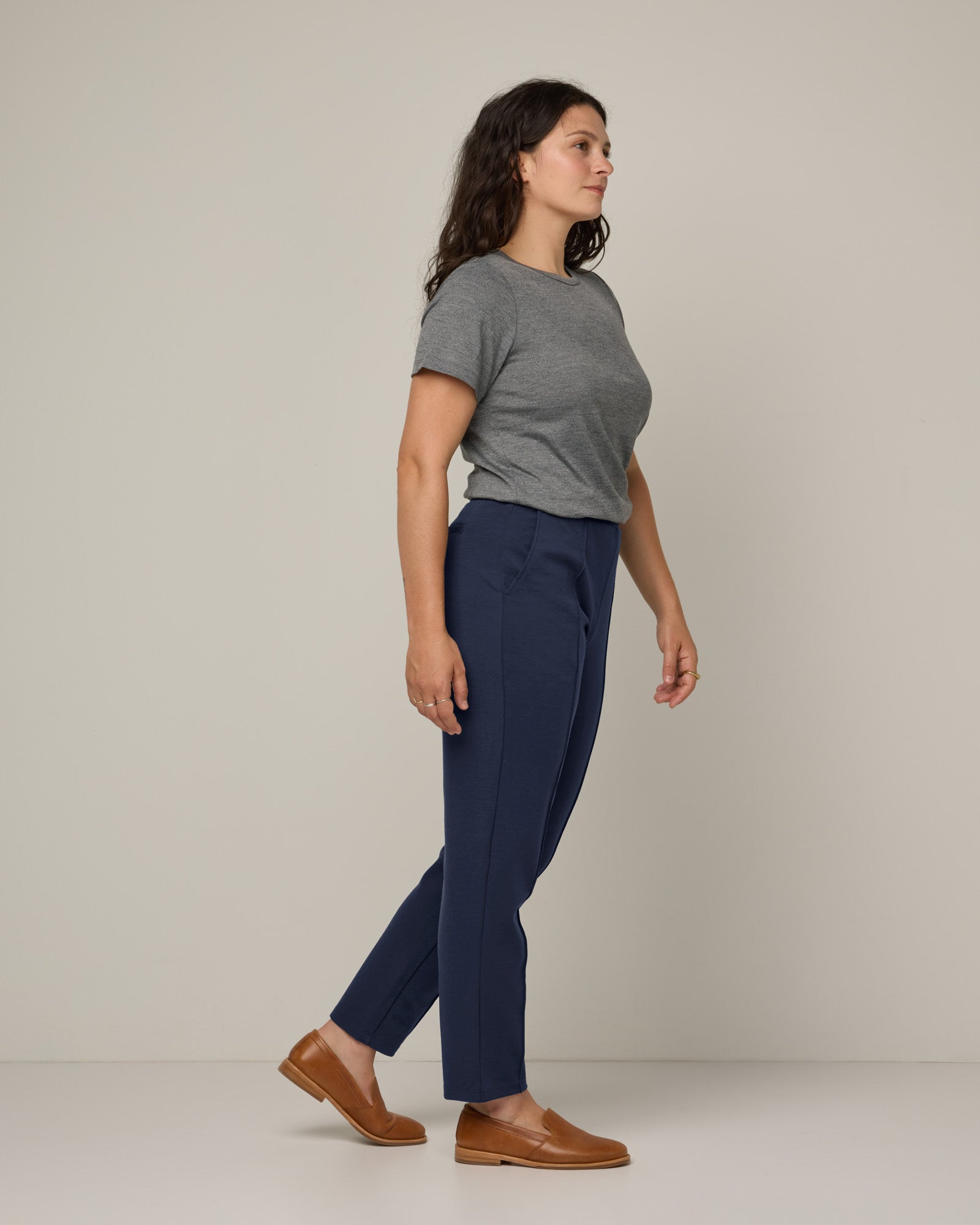 Pantalon Rosso Straight Ponte
