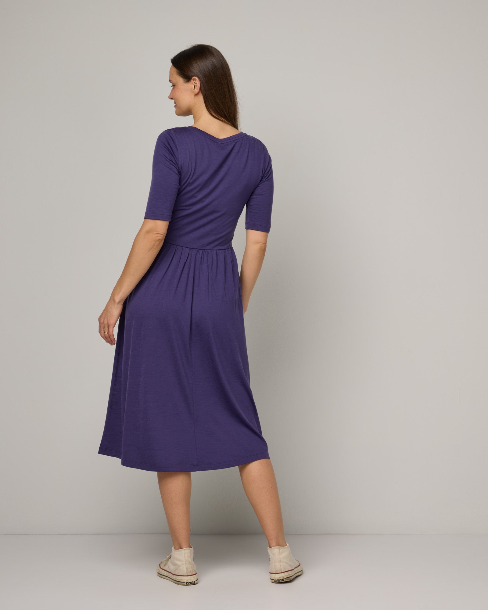 Robe ajustée et évasée Sylvie
