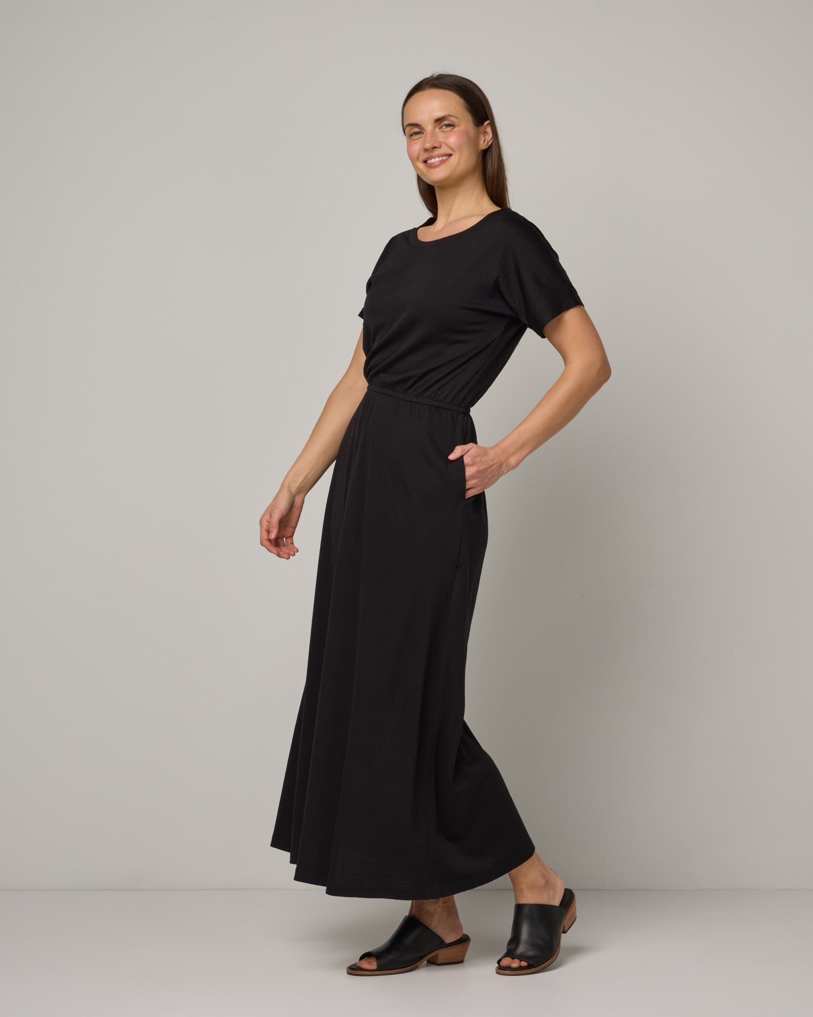 Robe longue Marin