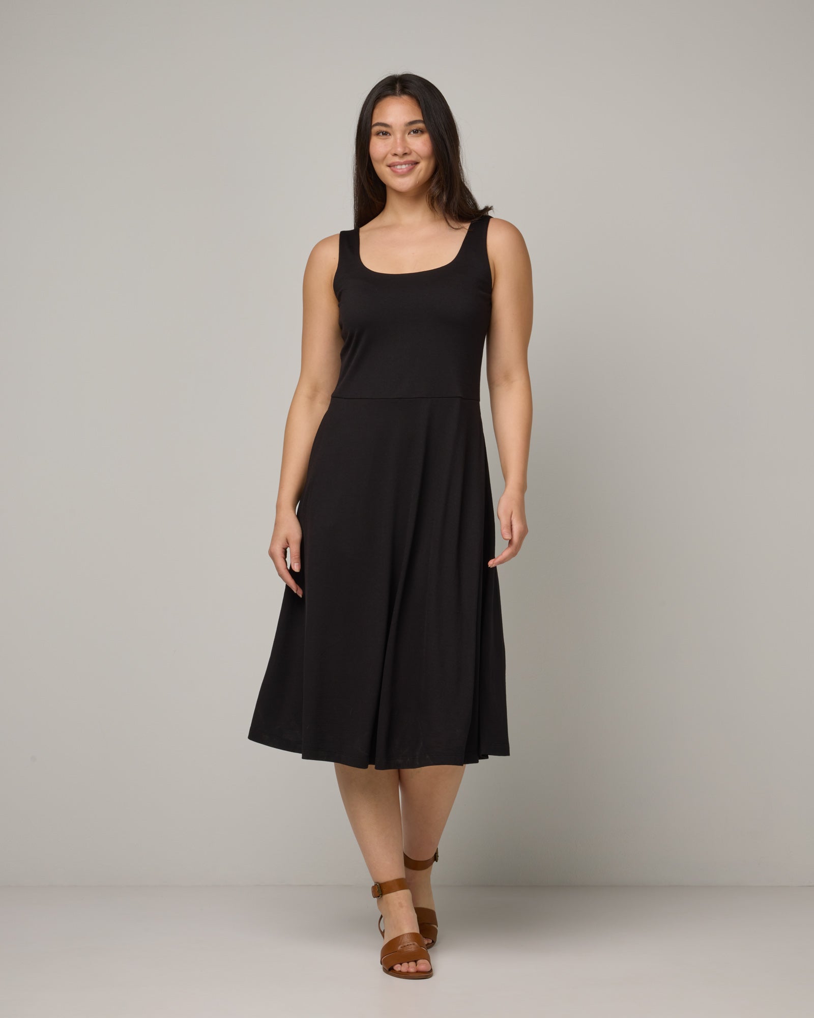 Robe ajustée et évasée Ava