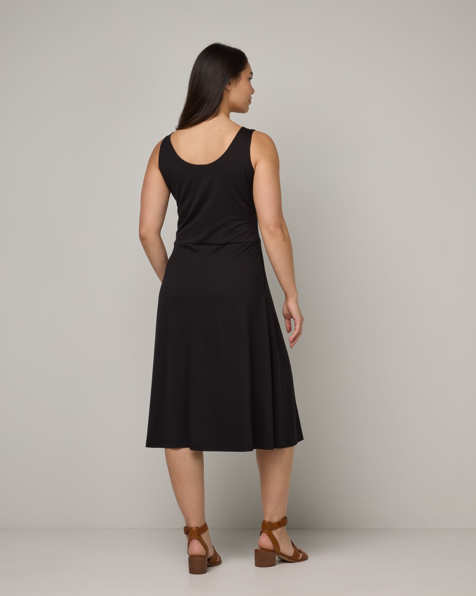 Robe ajustée et évasée Ava