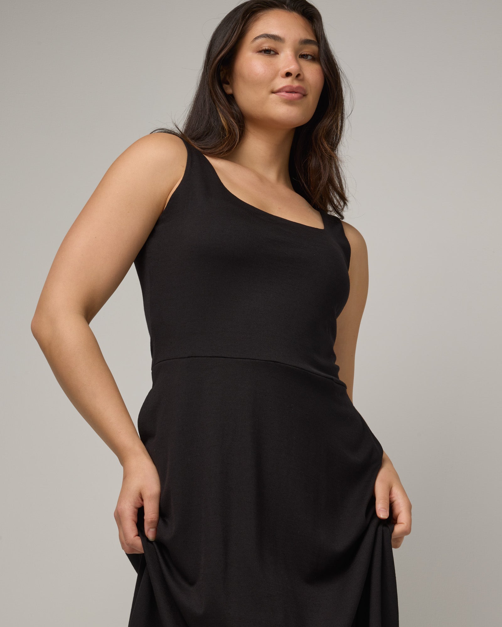 Robe ajustée et évasée Ava