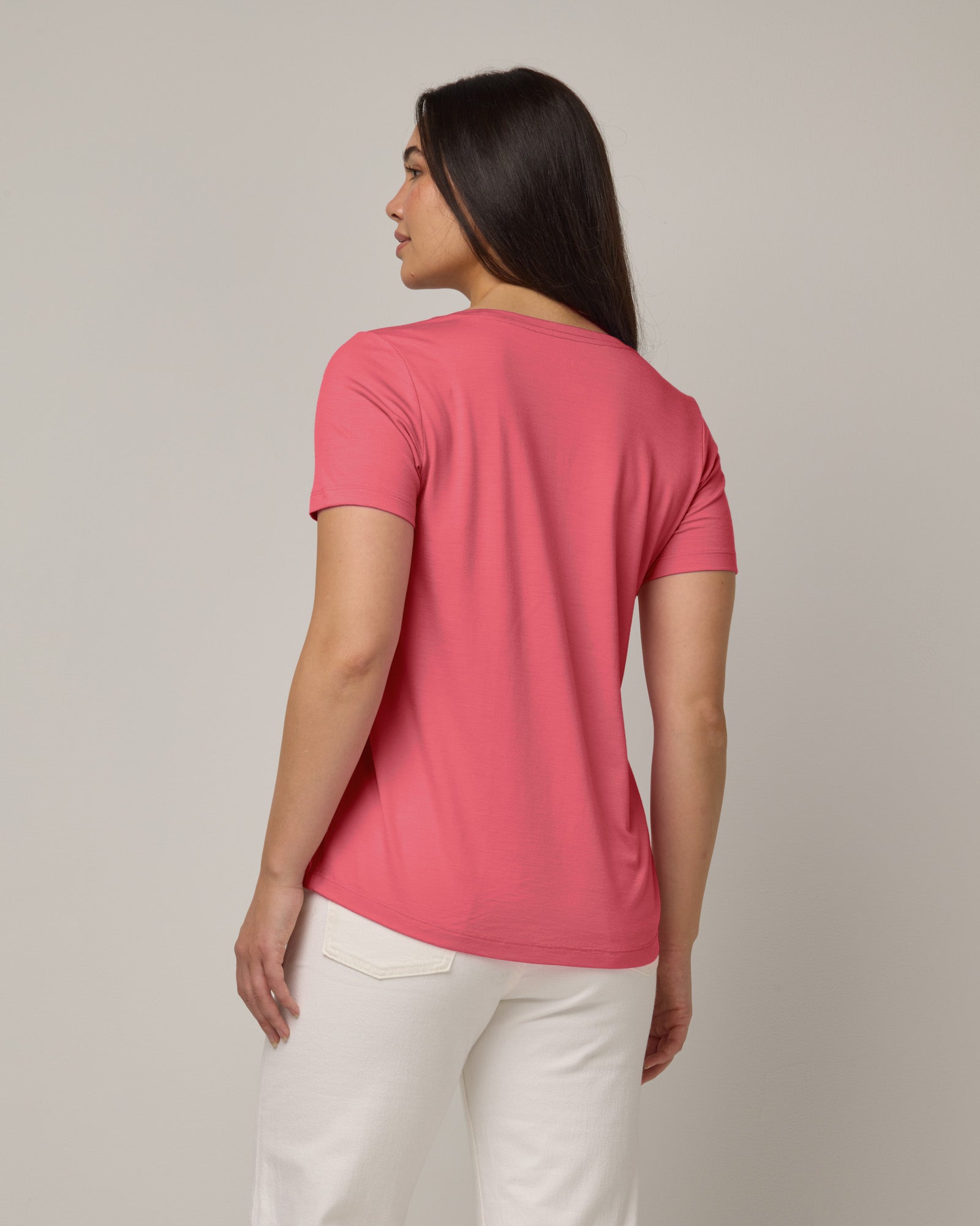 T-shirt à col rond Stella Signature