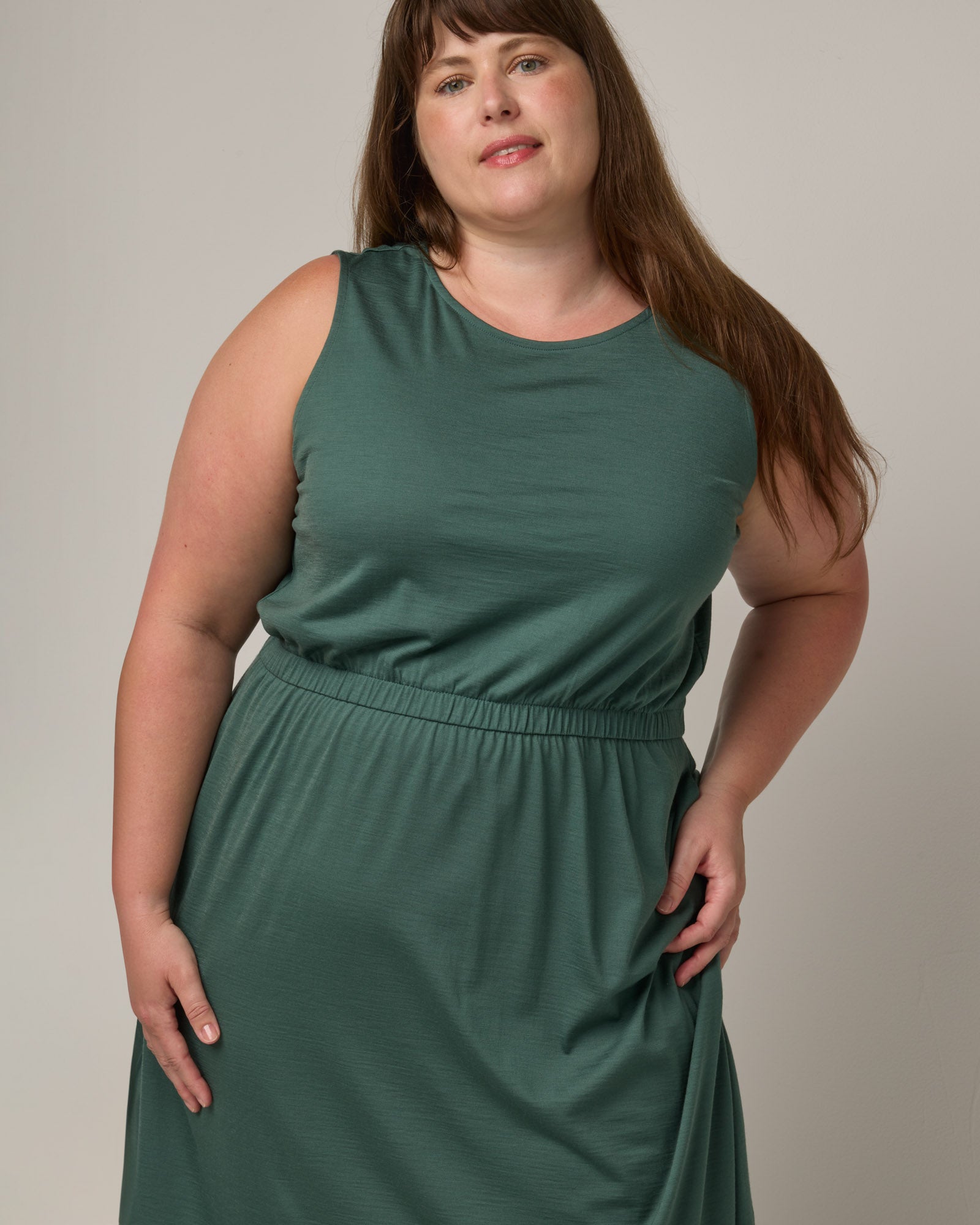Robe ajustée et évasée Sofia