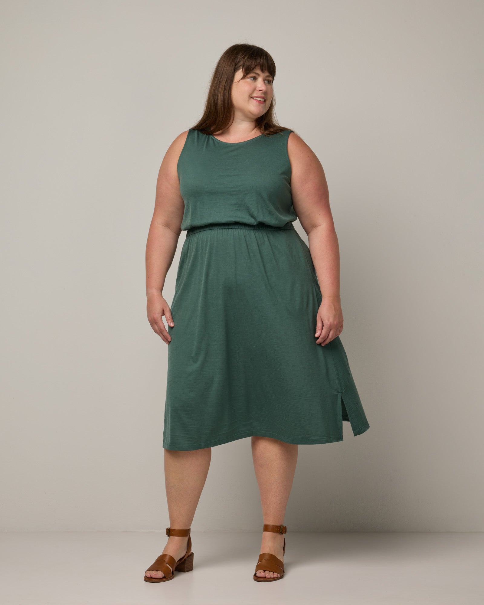 Robe ajustée et évasée Sofia