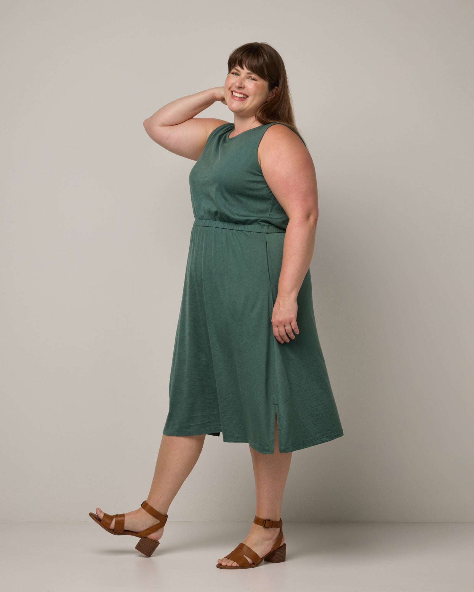Robe ajustée et évasée Sofia