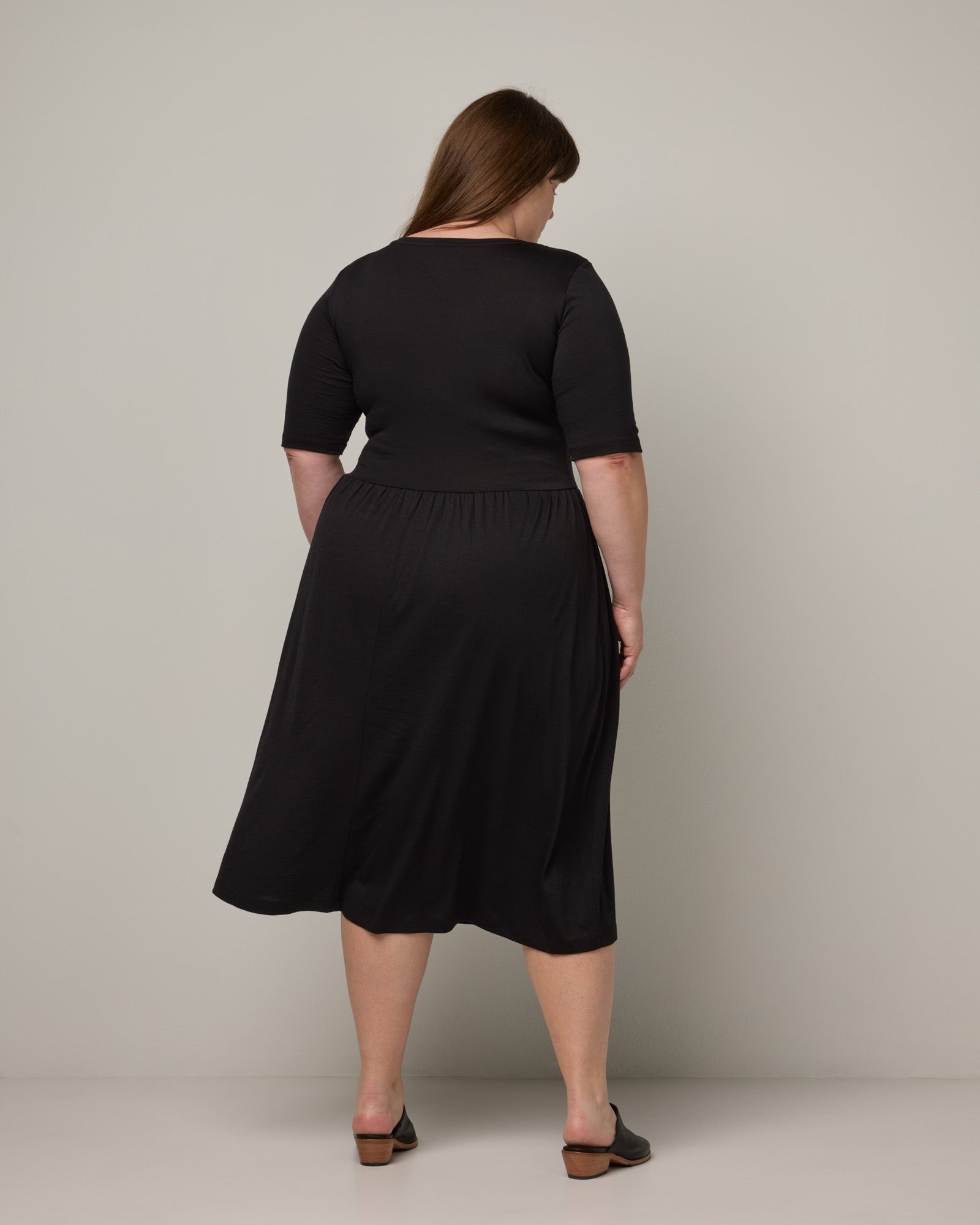 Robe ajustée et évasée Sylvie