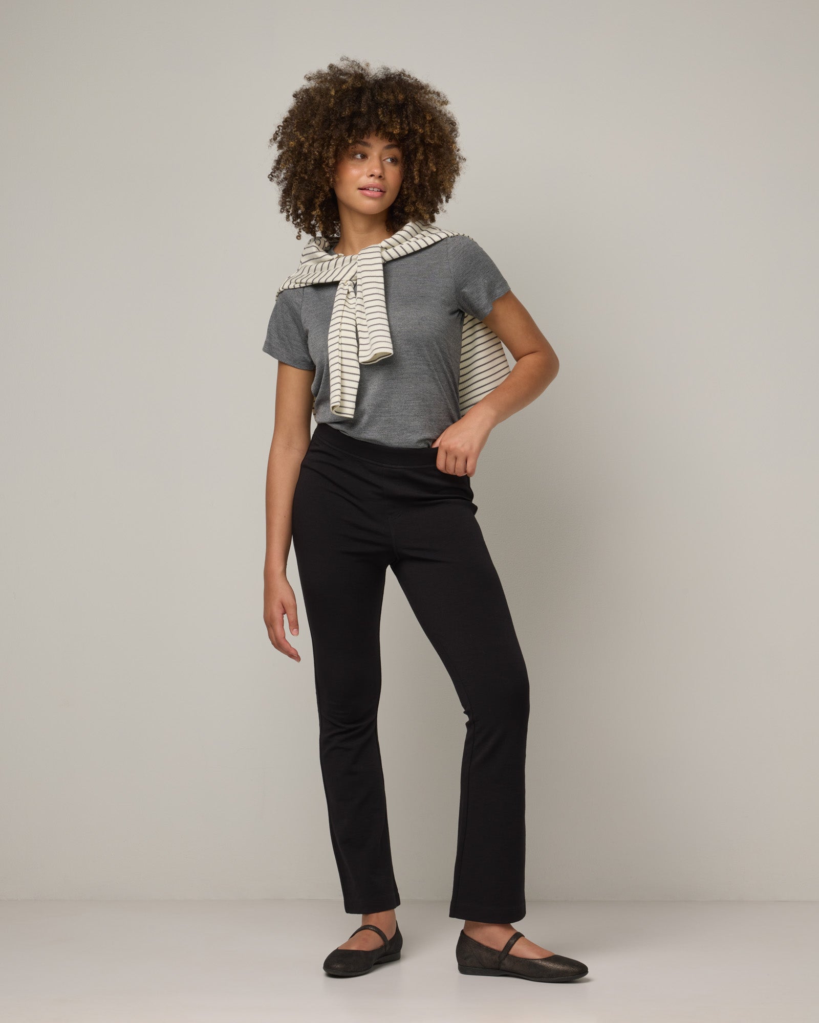 Pantalon Foster Kick Flare Ponte