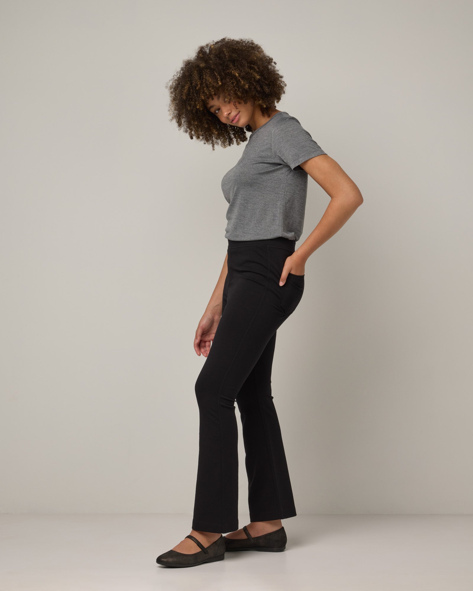 Pantalon Foster Kick Flare Ponte