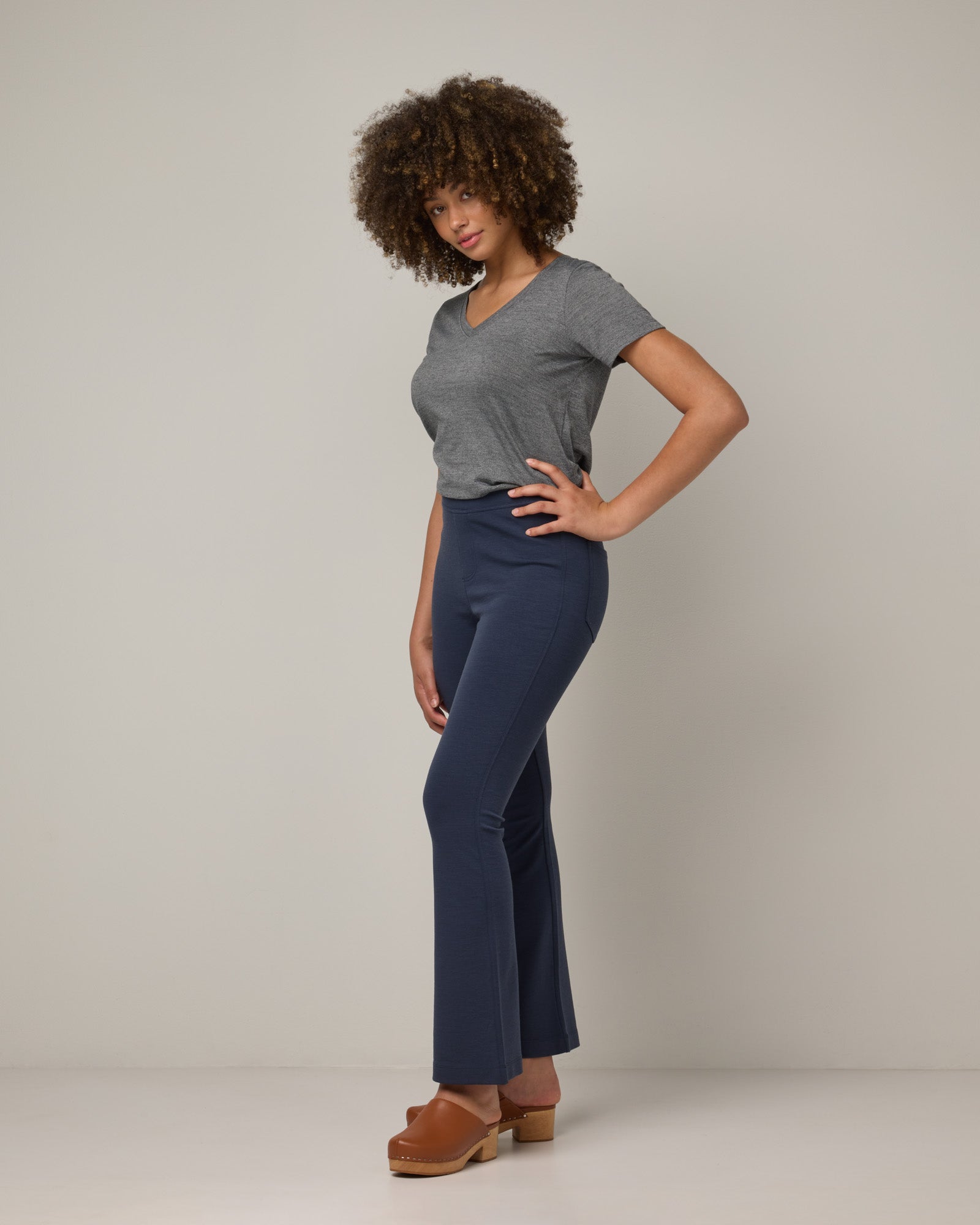 Pantalon Foster Kick Flare Ponte