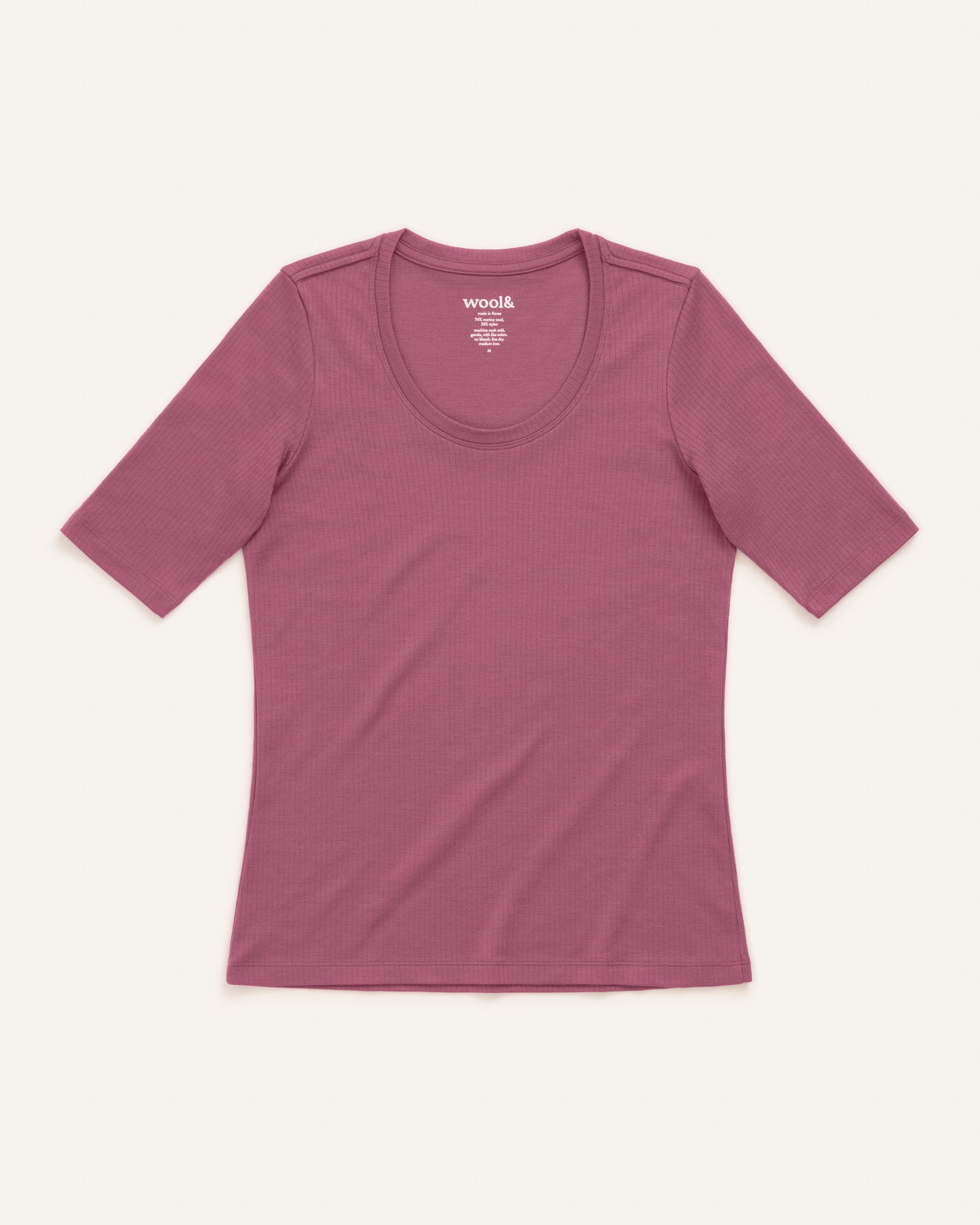 T-shirt côtelé à manches coudées Celine