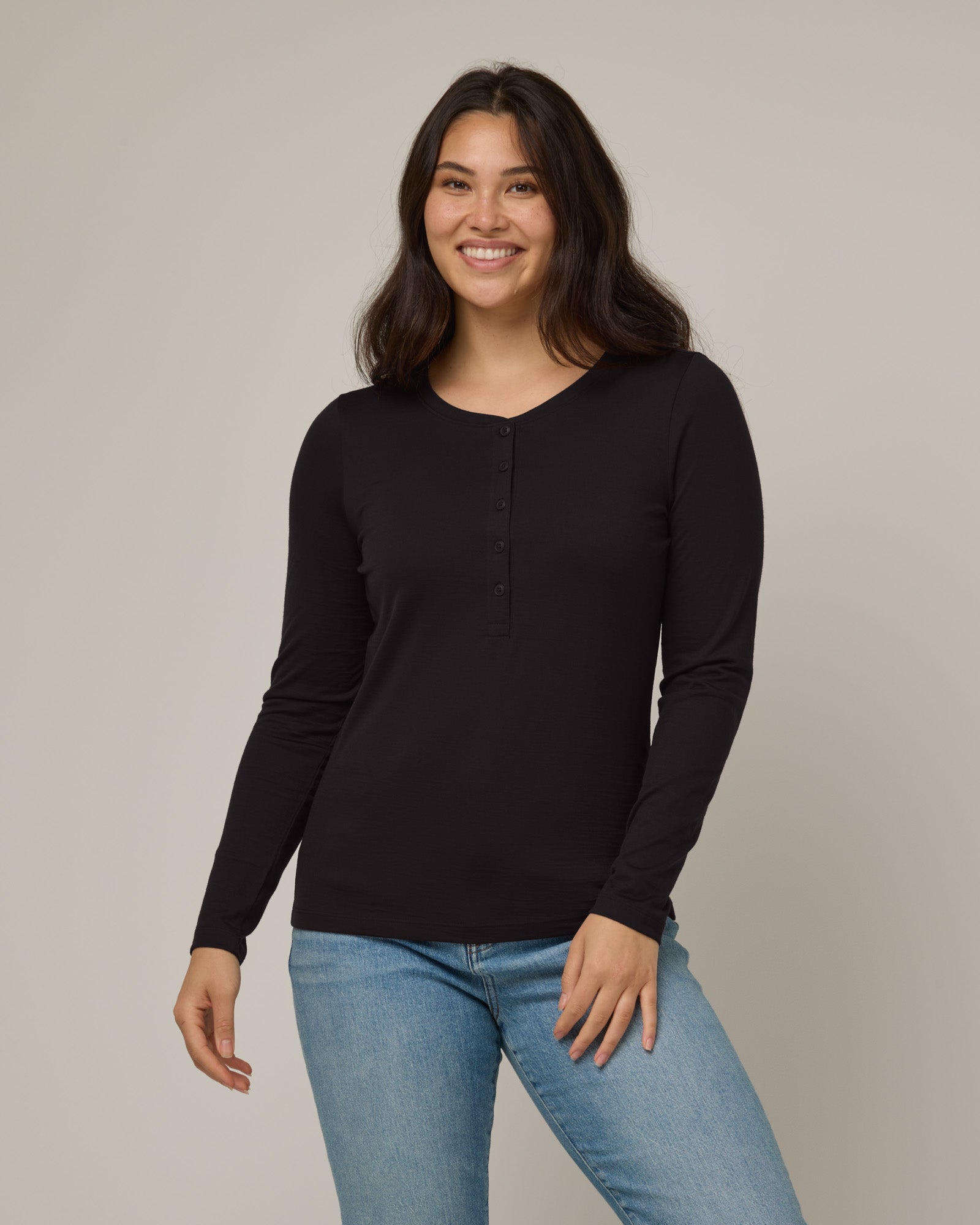 T-shirt Henley Wallis