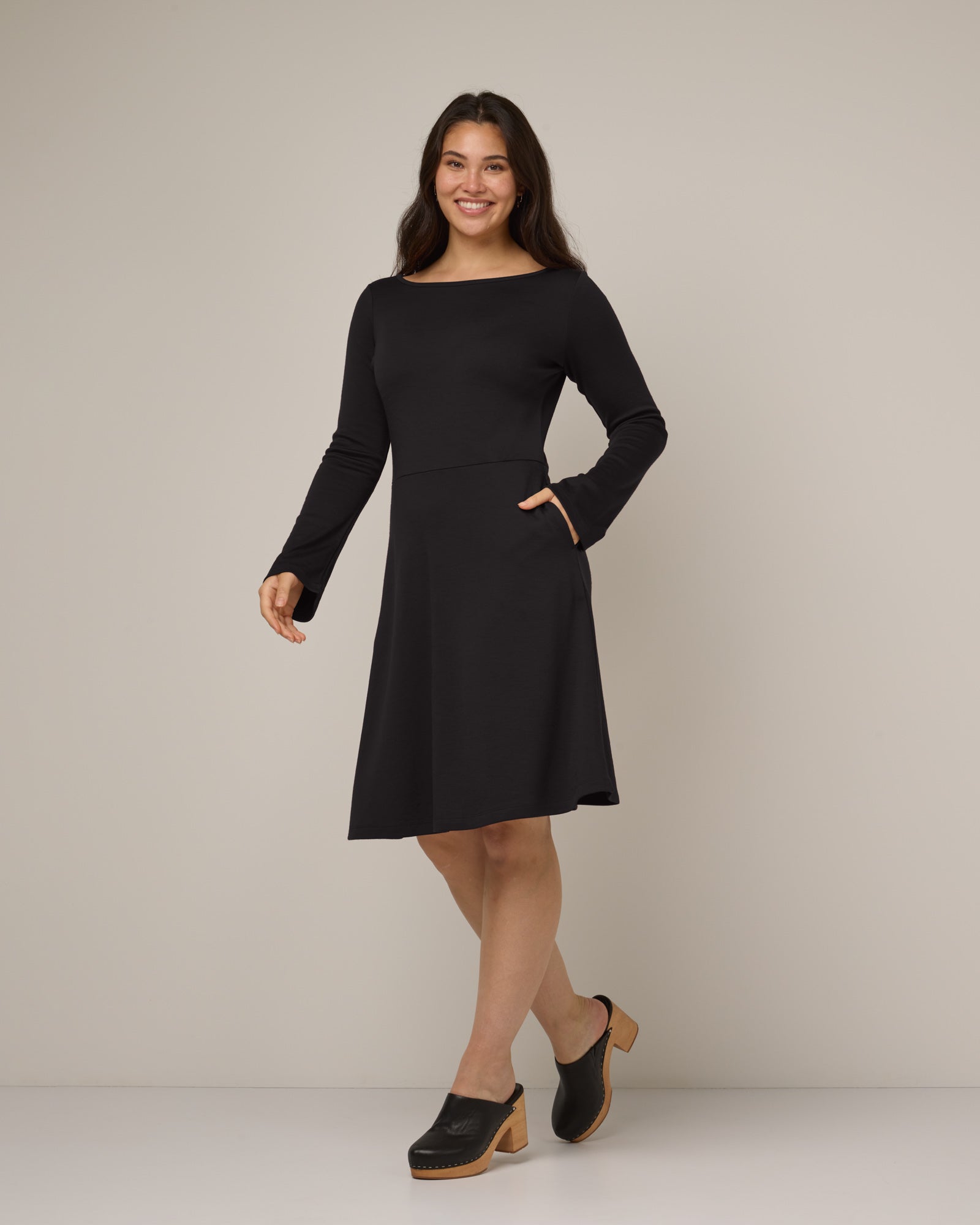 Robe à manches cloches Marnie