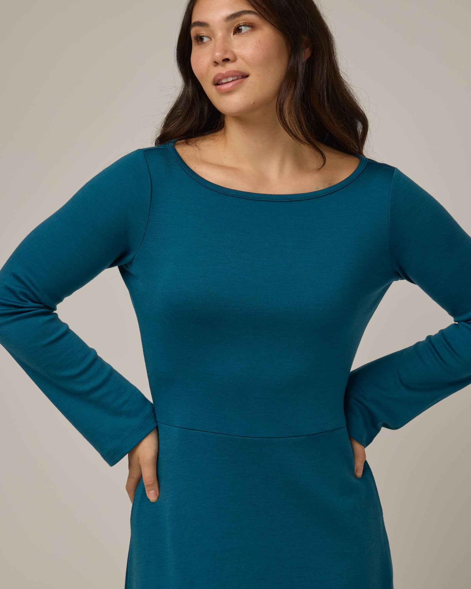 Robe à manches cloches Marnie