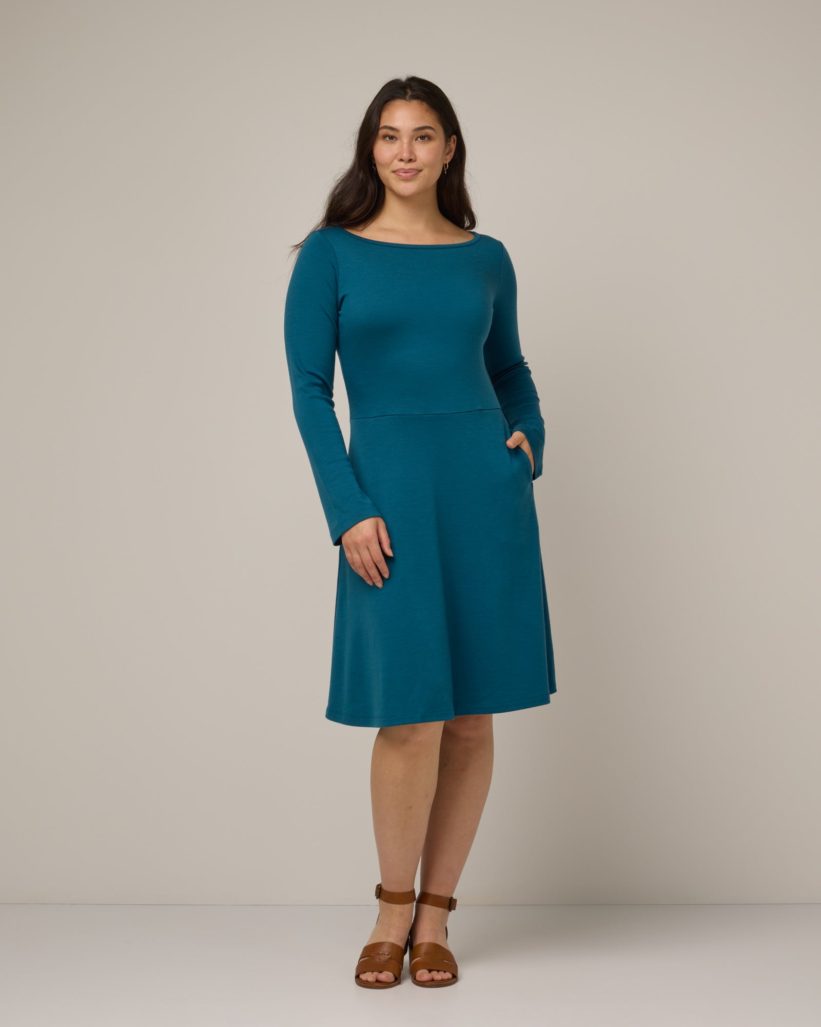 Robe à manches cloches Marnie