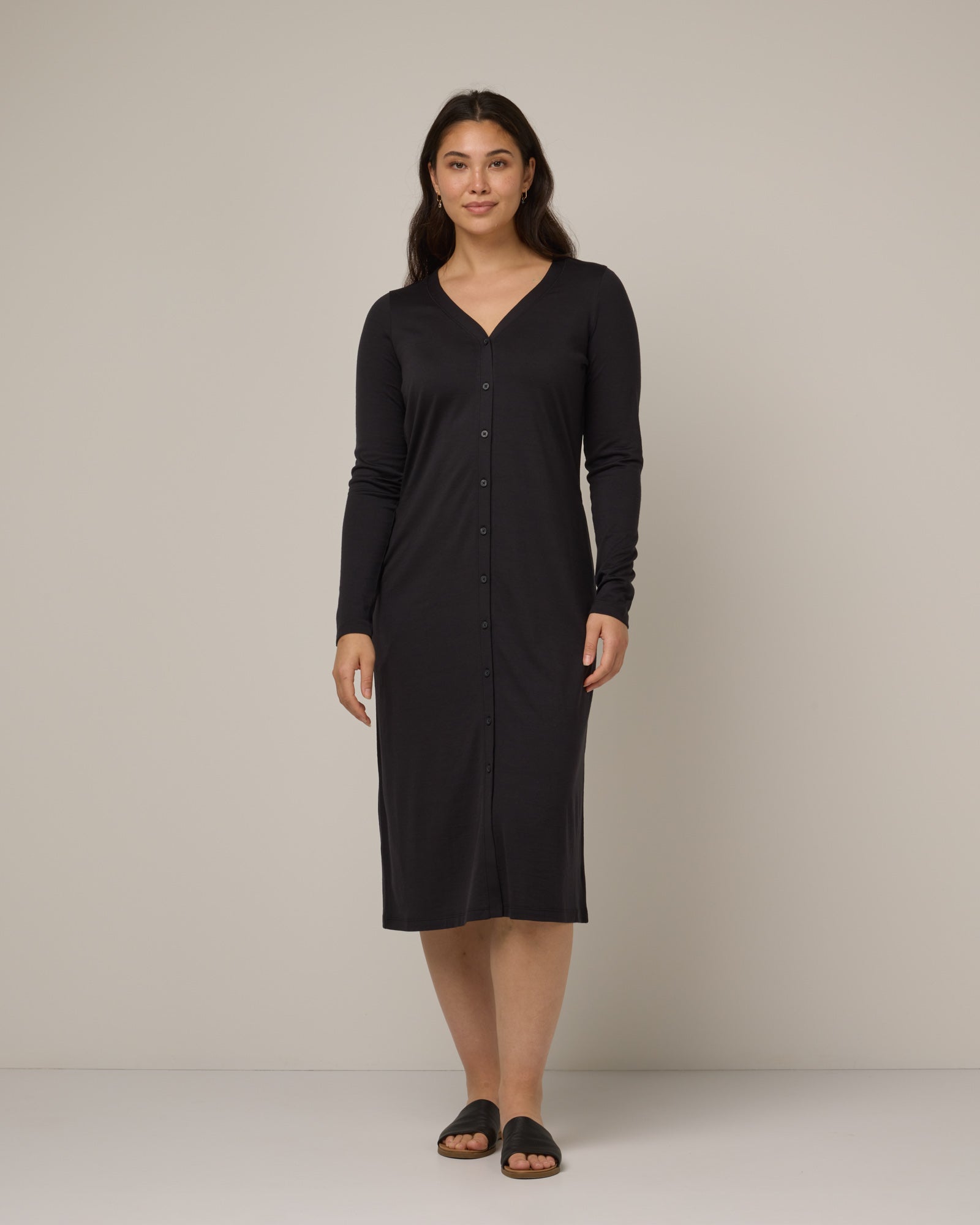 Robe boutonnée sur le devant Bria