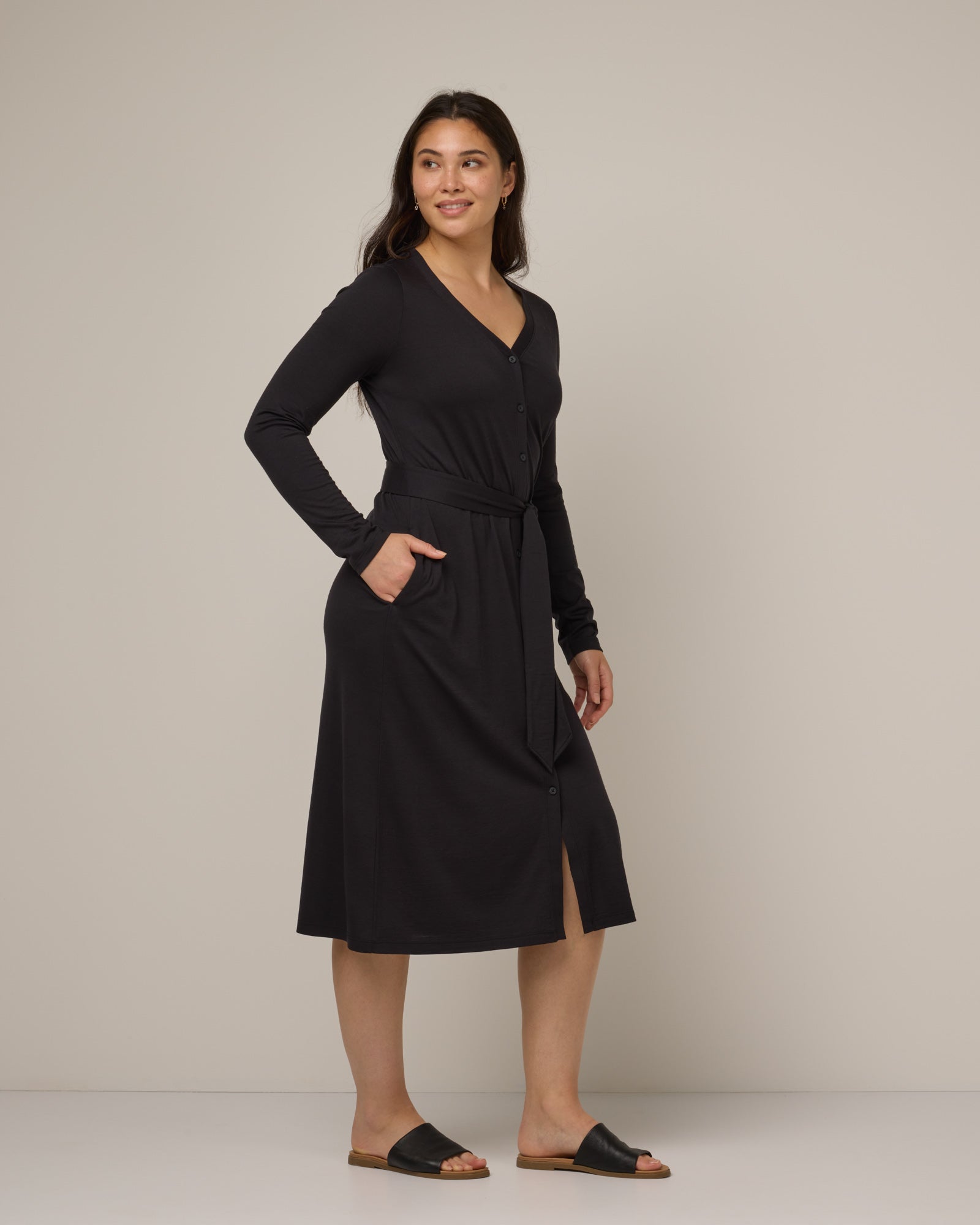 Robe boutonnée sur le devant Bria