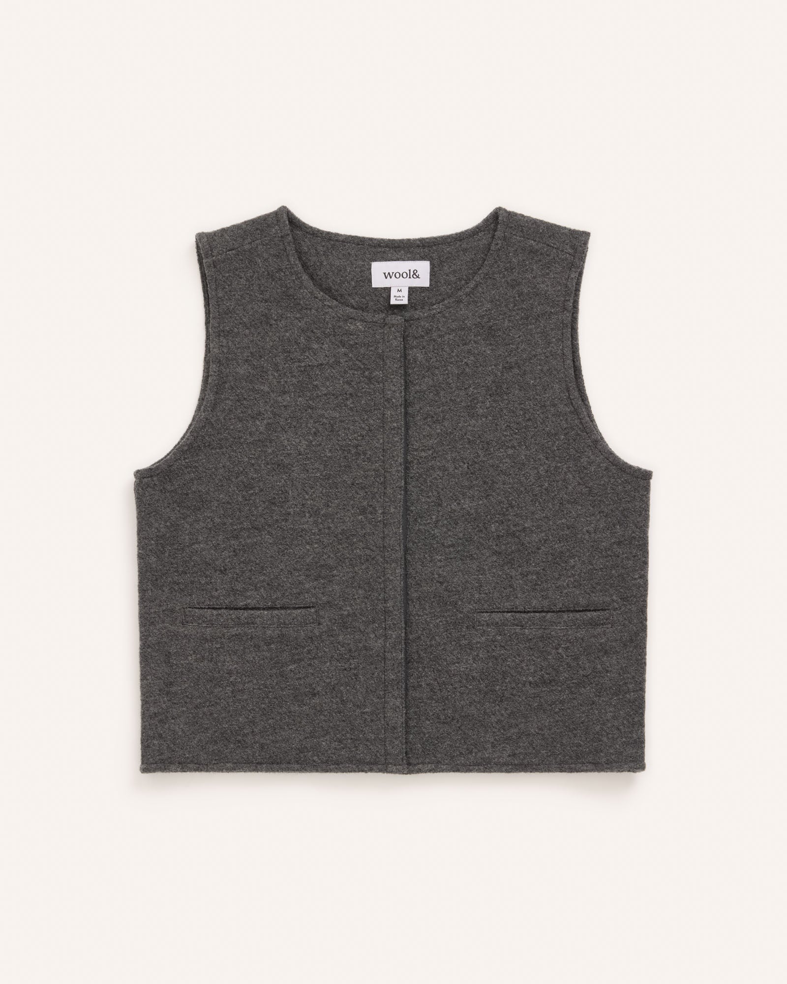 Gilet en laine feutrée Atlas