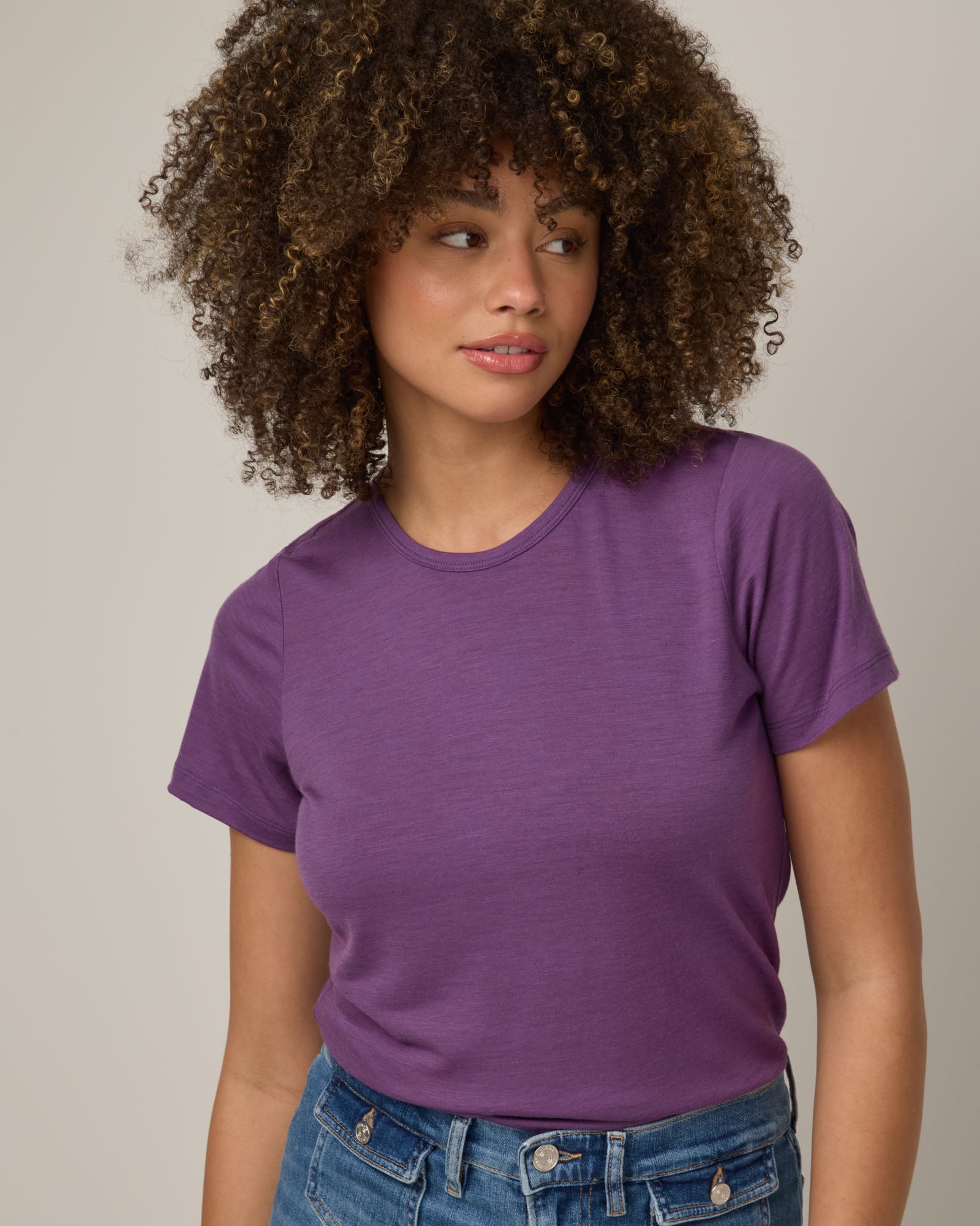 T-shirt ajusté Cara 100 % laine