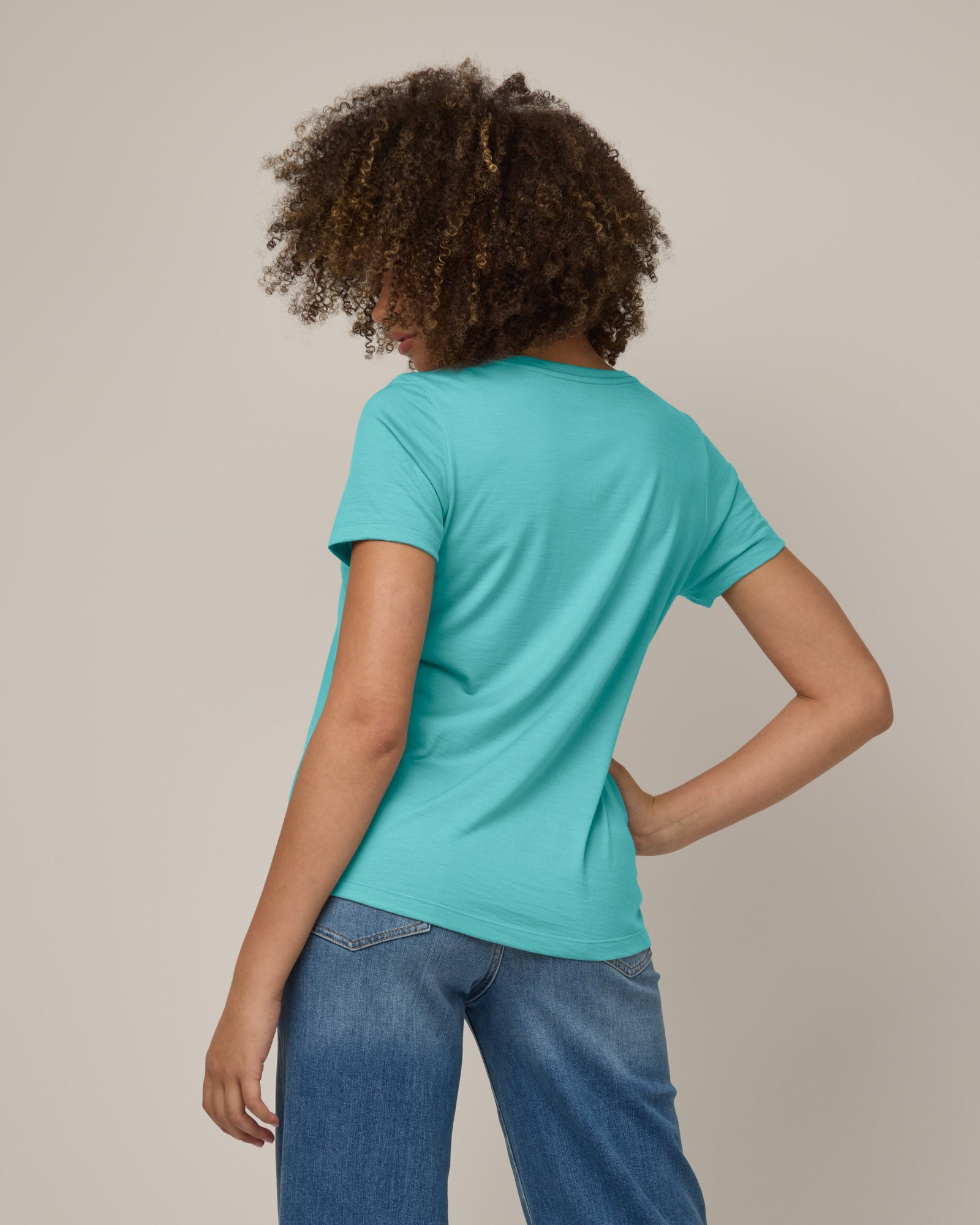 T-shirt à col rond Stella Signature