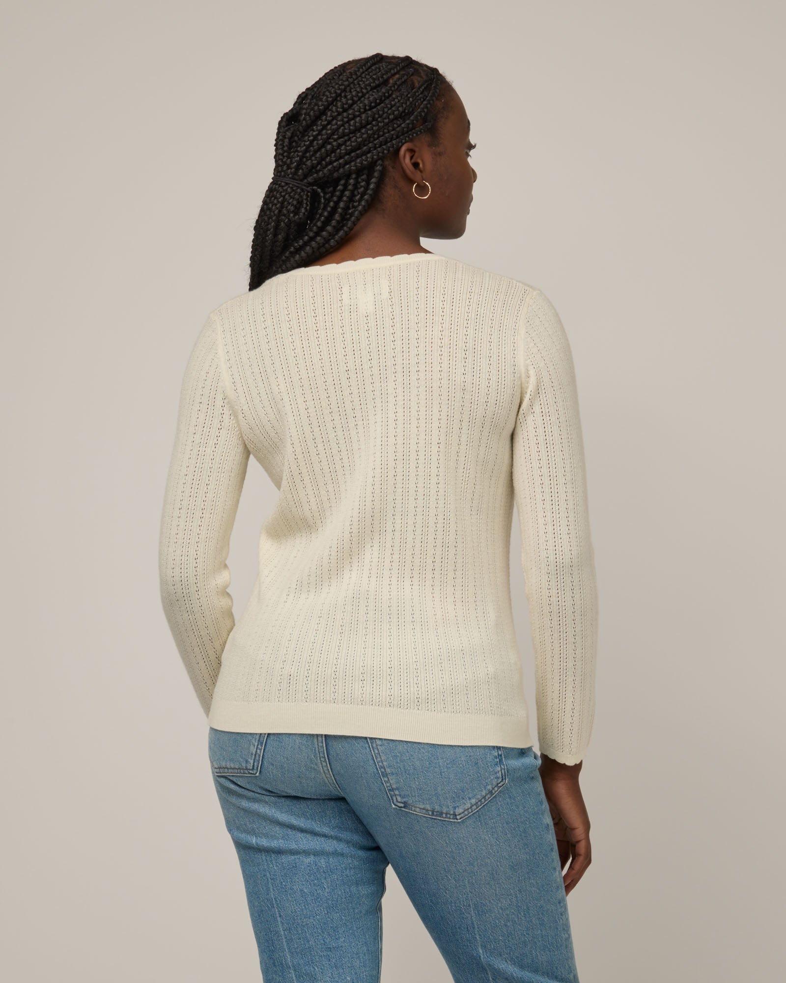 Pull Daisy Pointelle