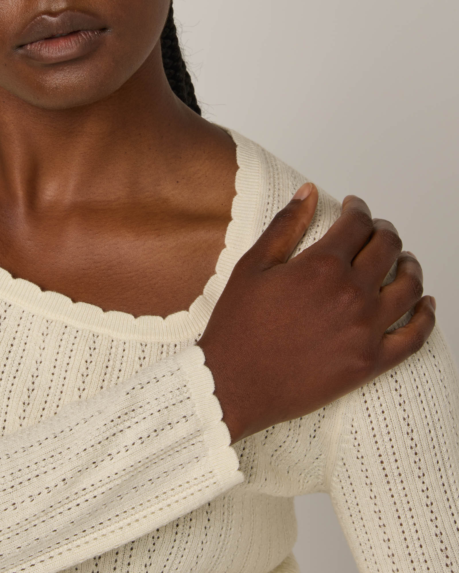 Pull Daisy Pointelle