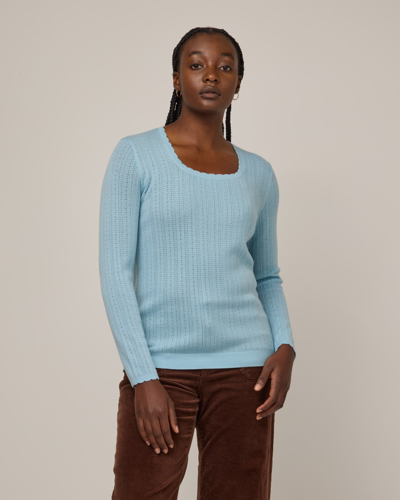 Pull Daisy Pointelle
