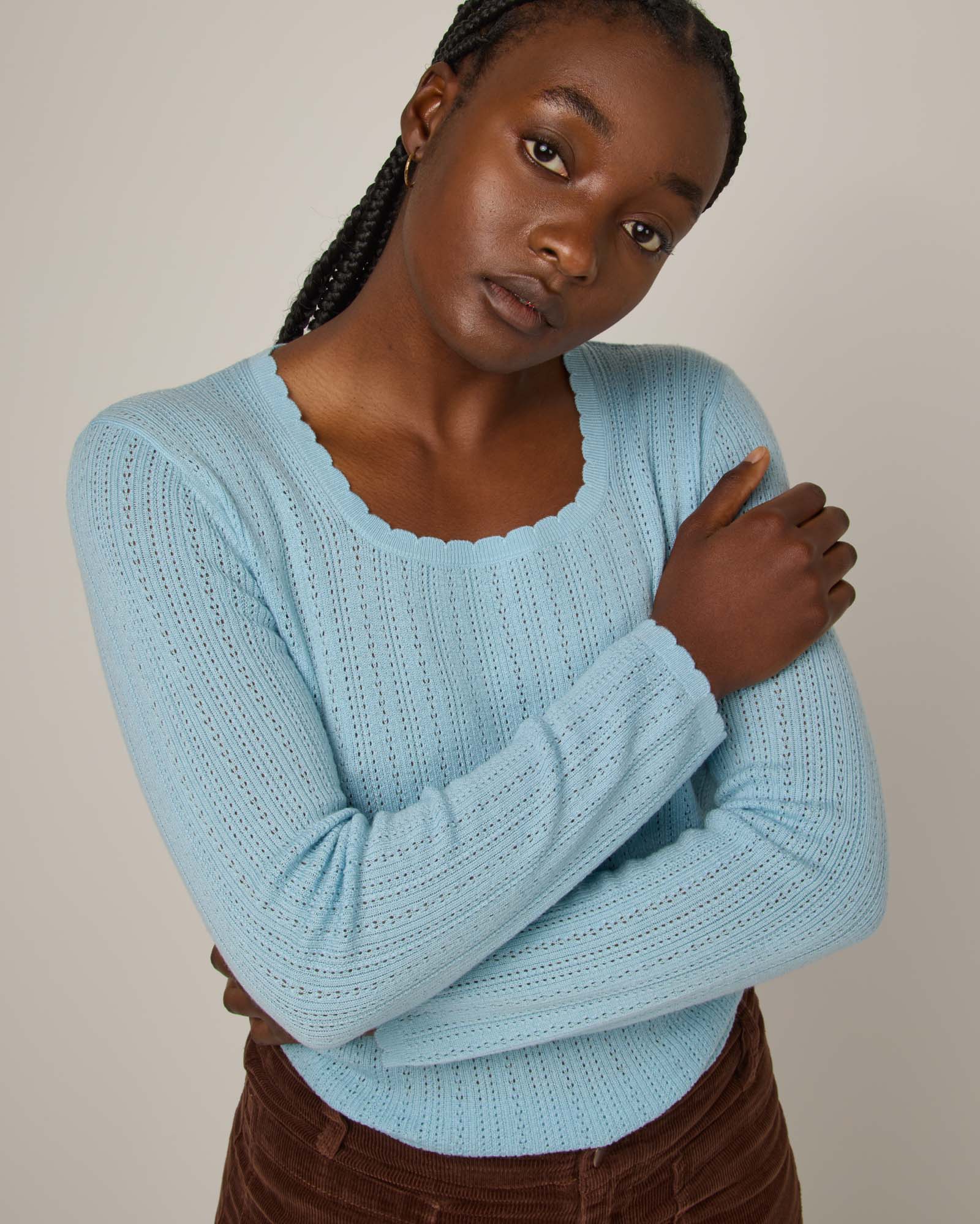 Pull Daisy Pointelle