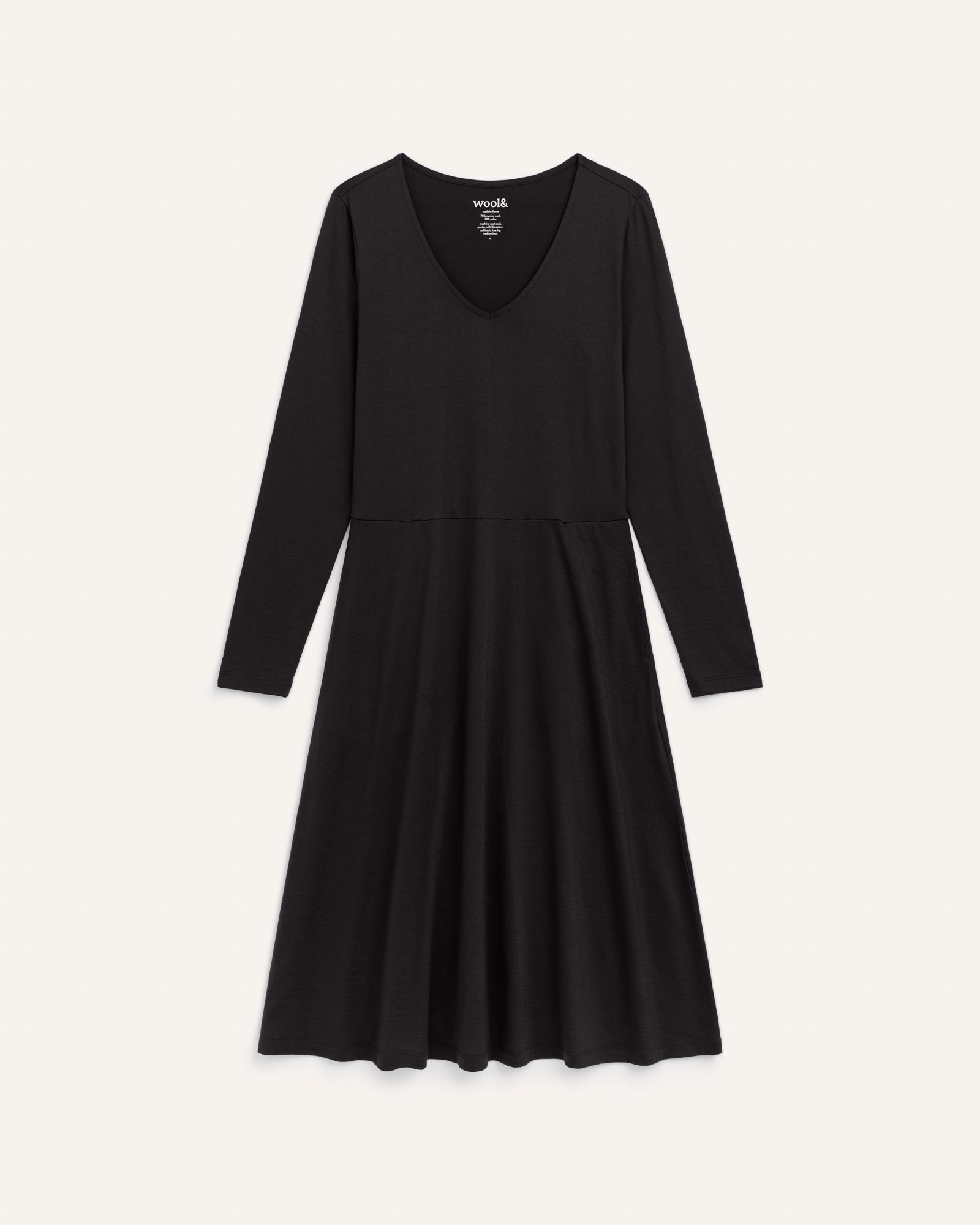 Robe ajustée et évasée Talia