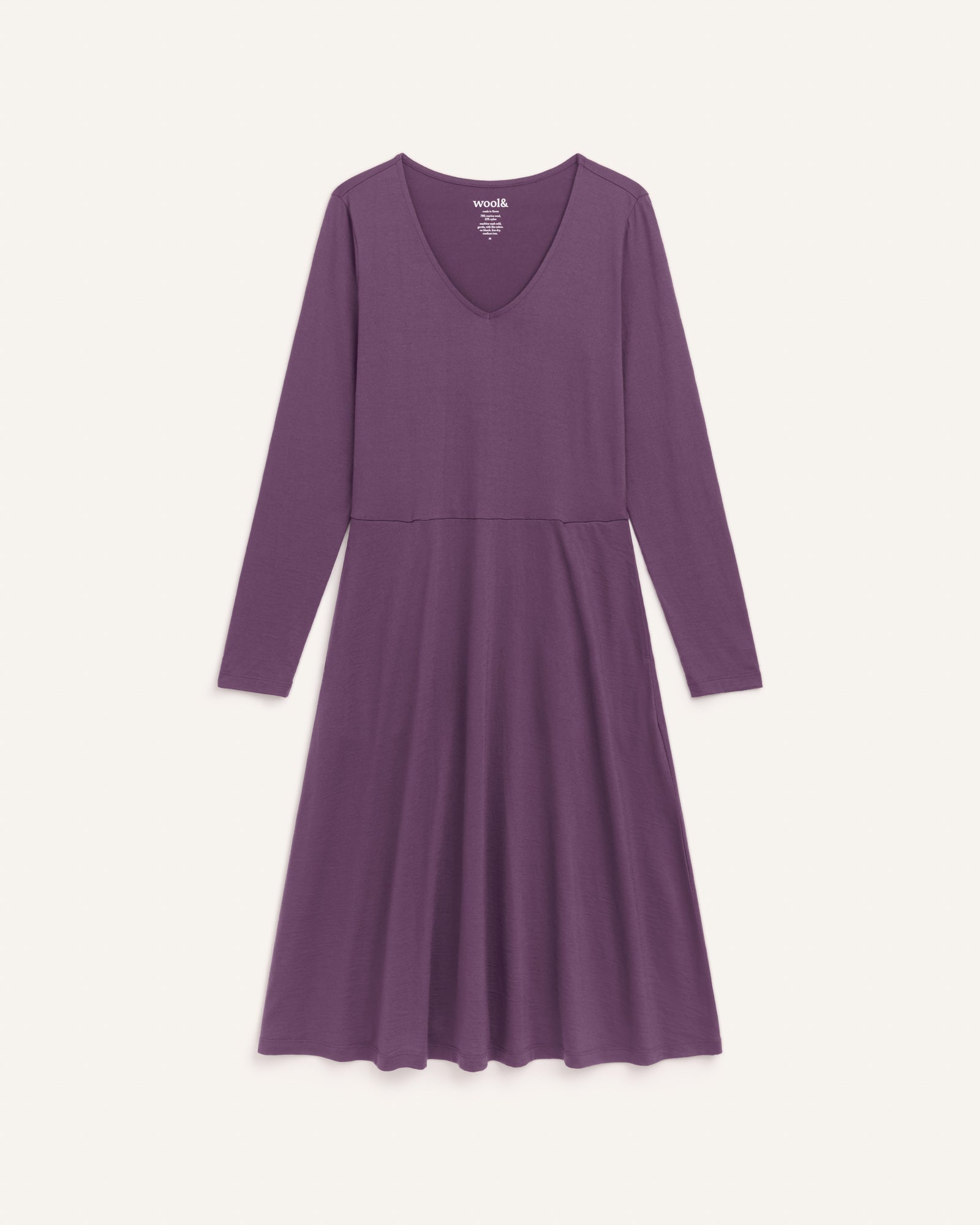 Robe ajustée et évasée Talia