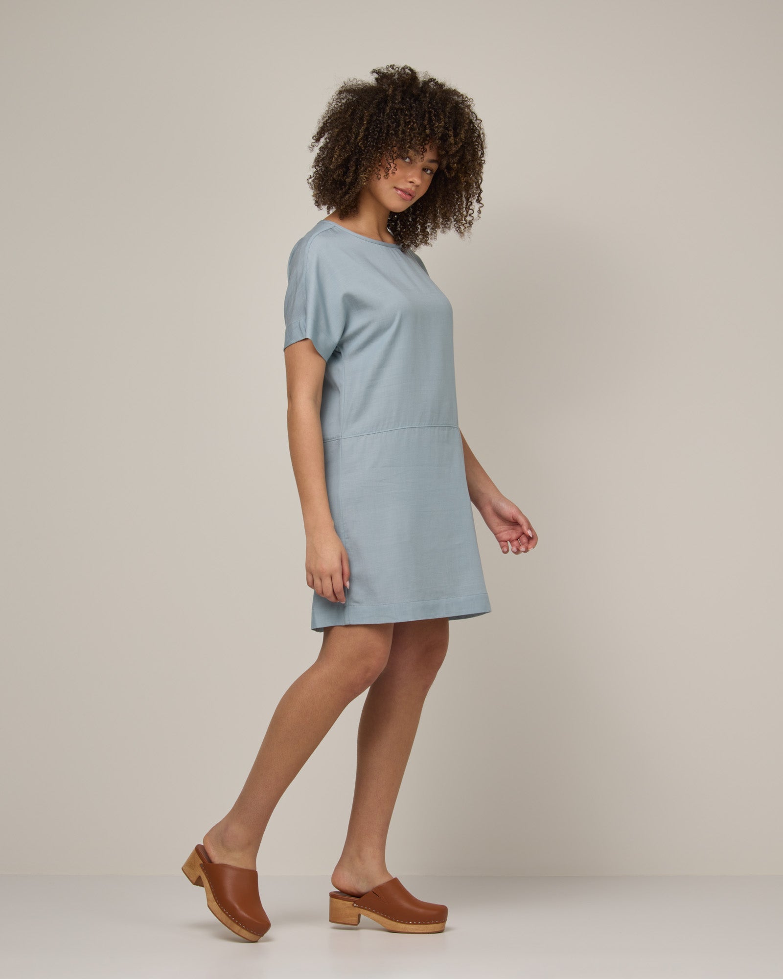 Robe Whitney en chambray