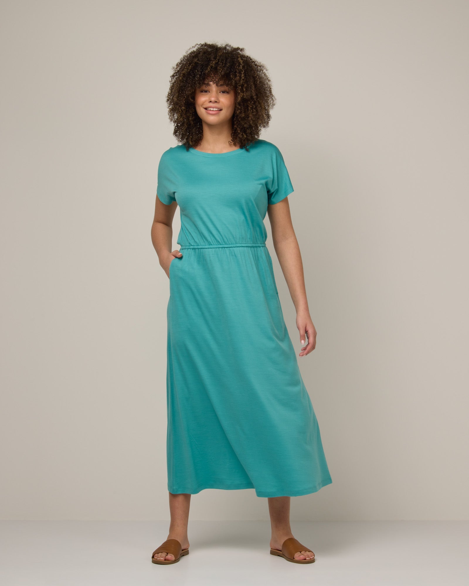 Robe longue Marin