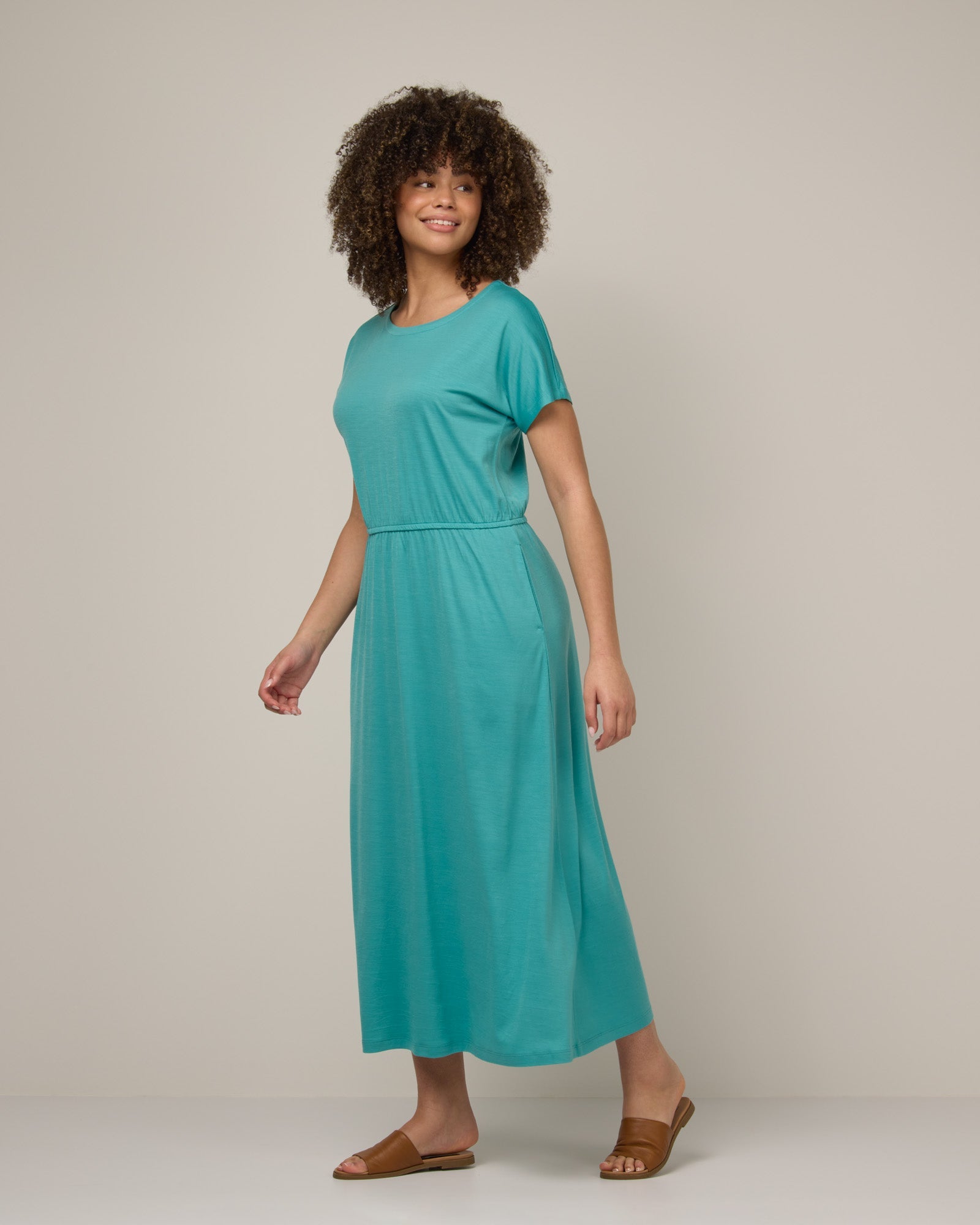 Robe longue Marin