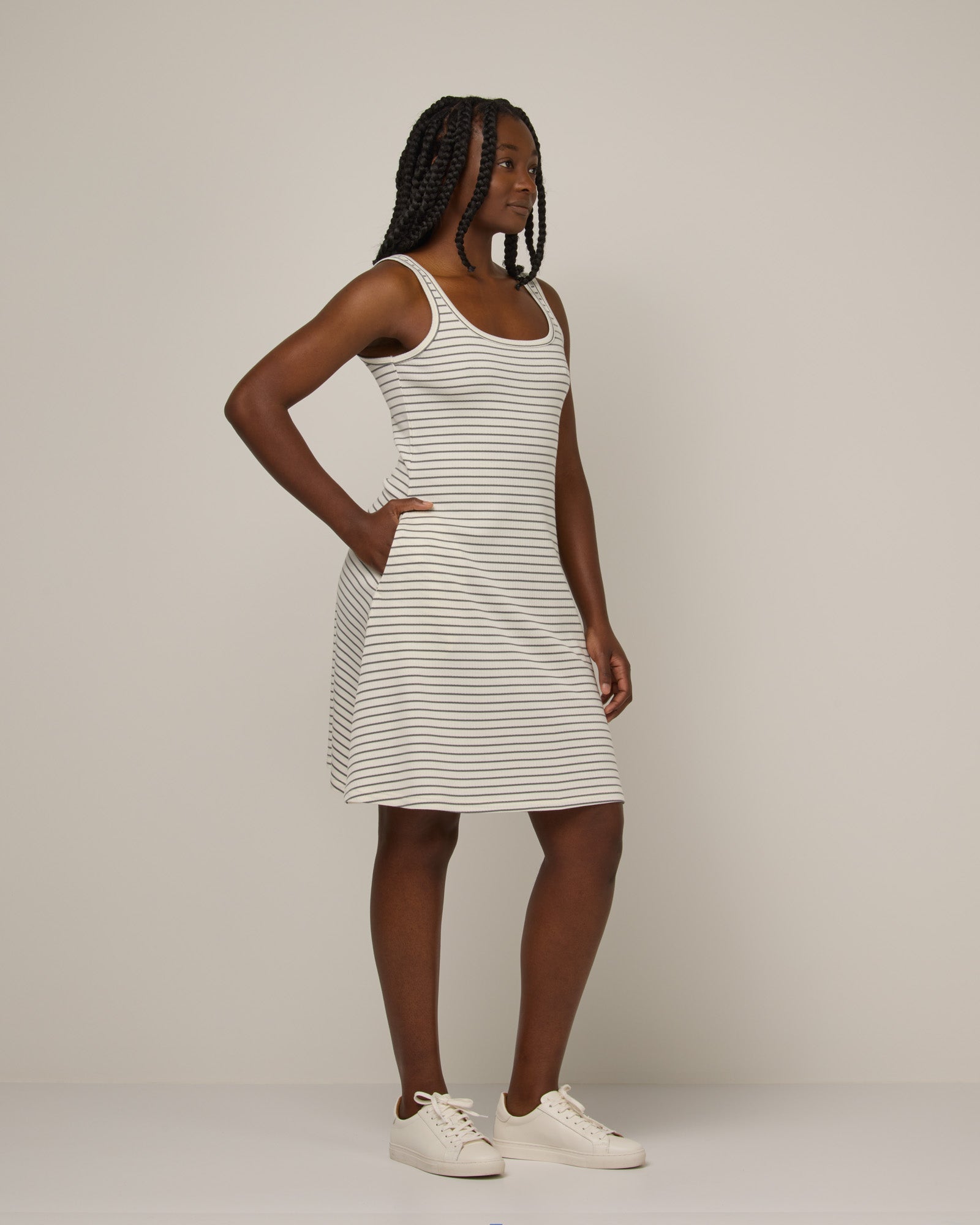 Robe ajustée et évasée Coco
