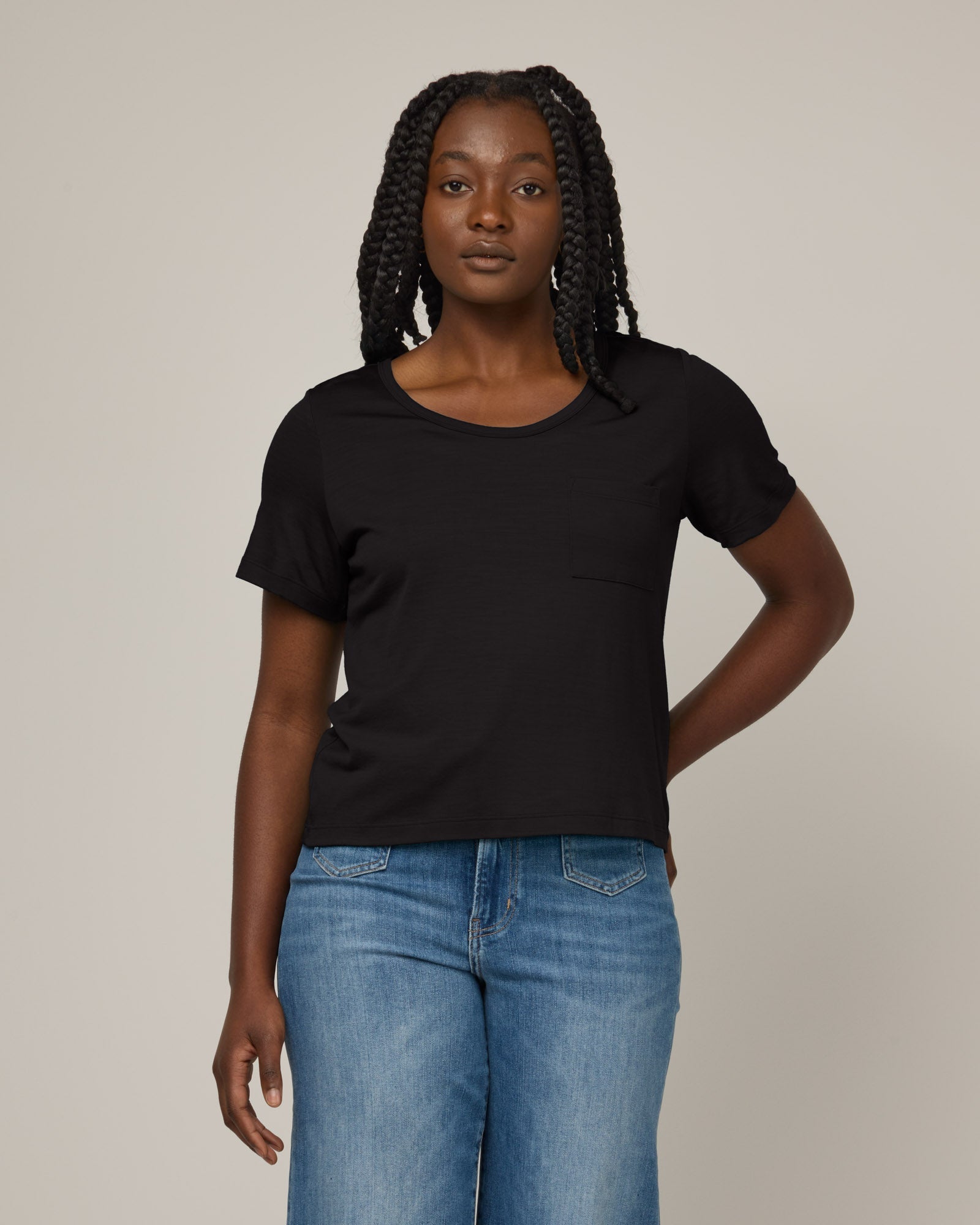 T-shirt carré Hailee