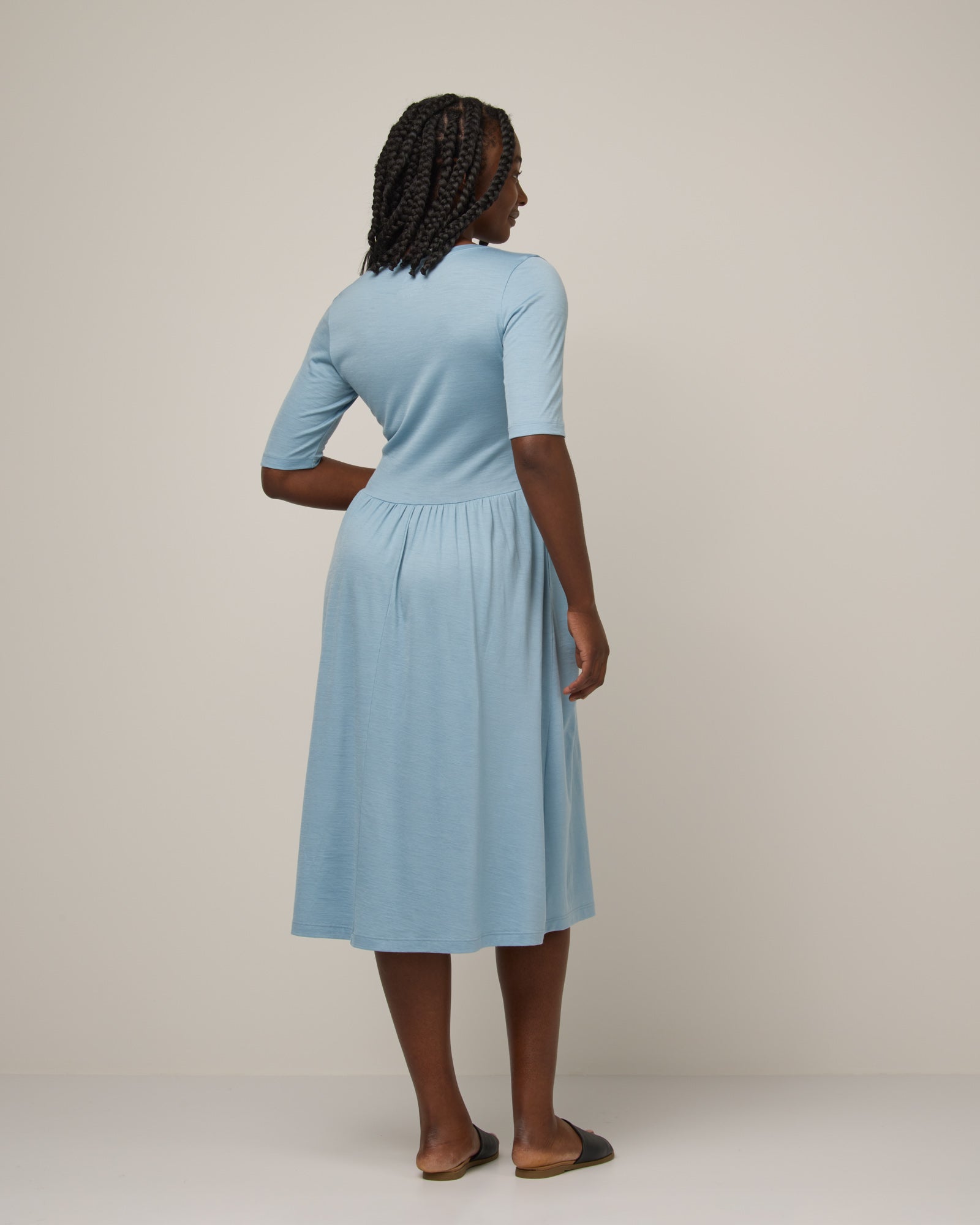Robe ajustée et évasée Sylvie