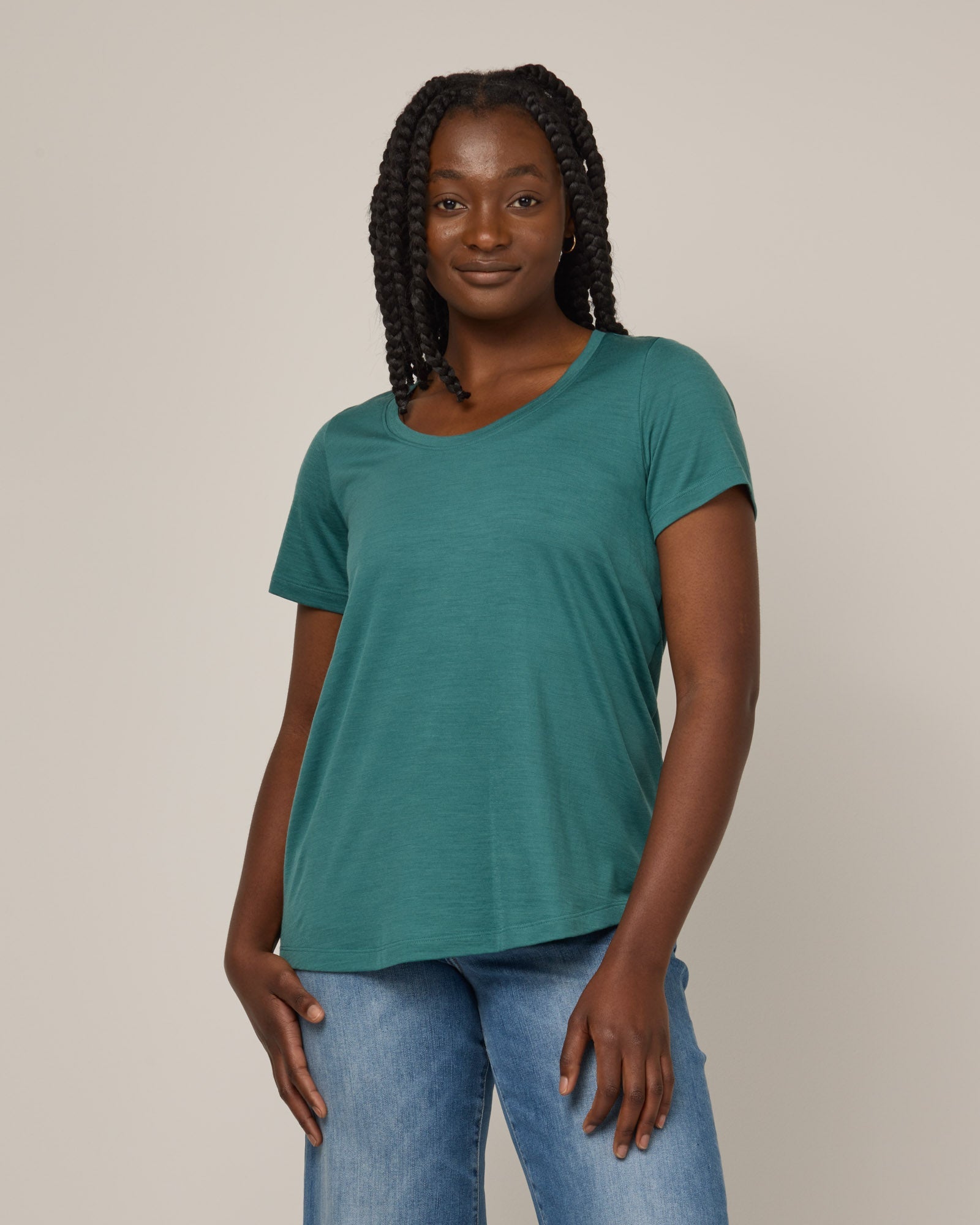 T-shirt à col rond Stella Signature