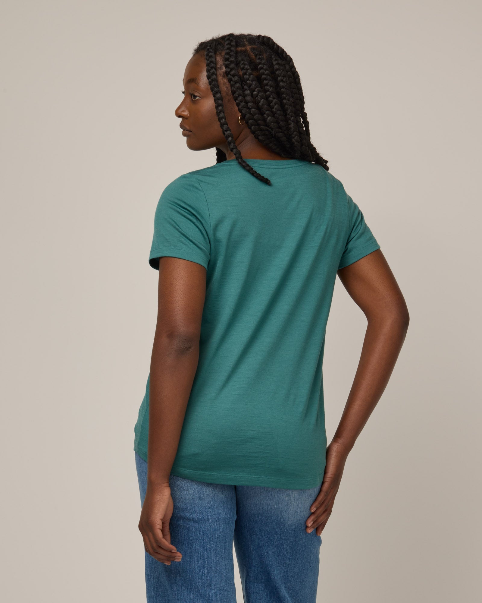 T-shirt à col rond Stella Signature