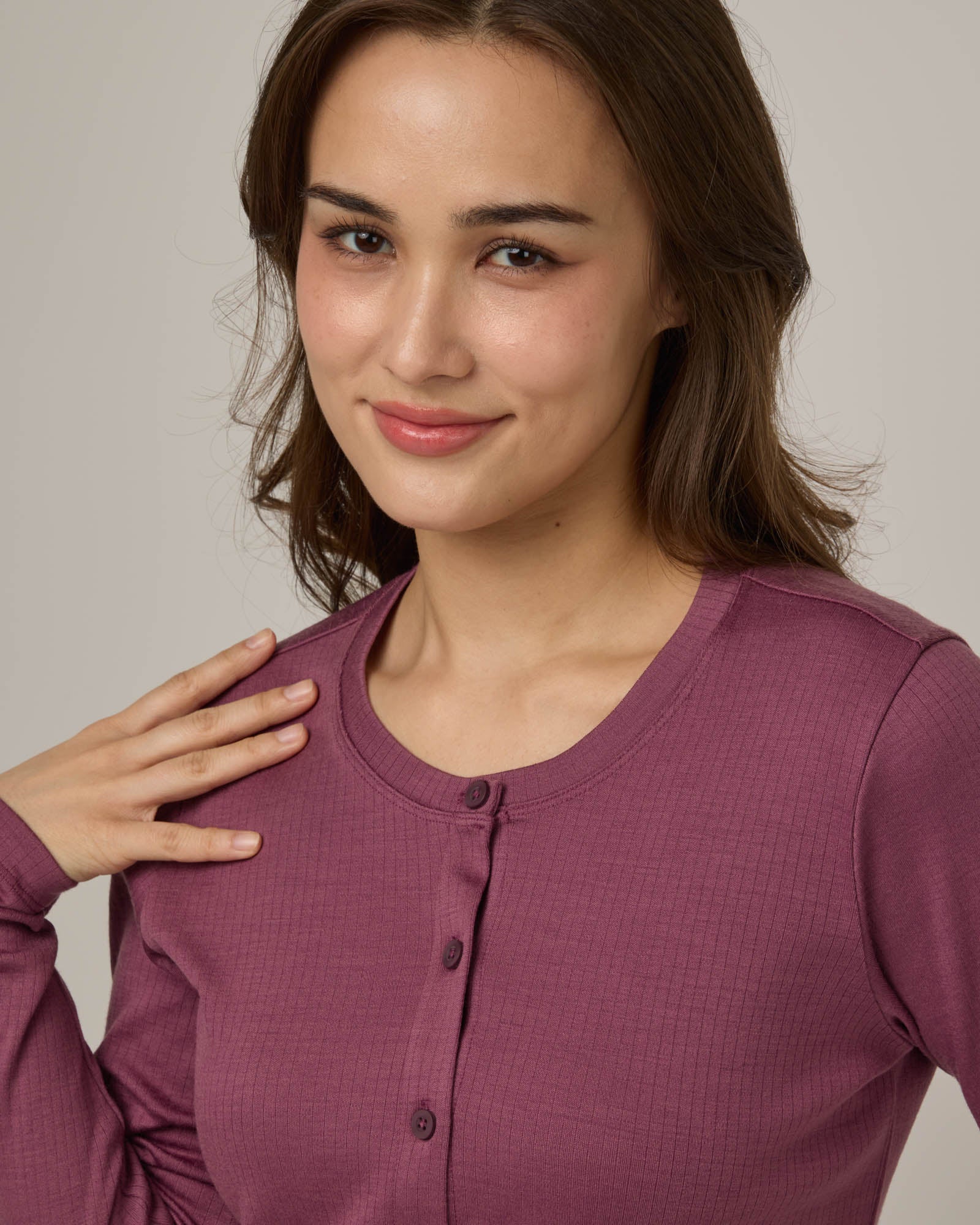 Cardigan côtelé Céleste